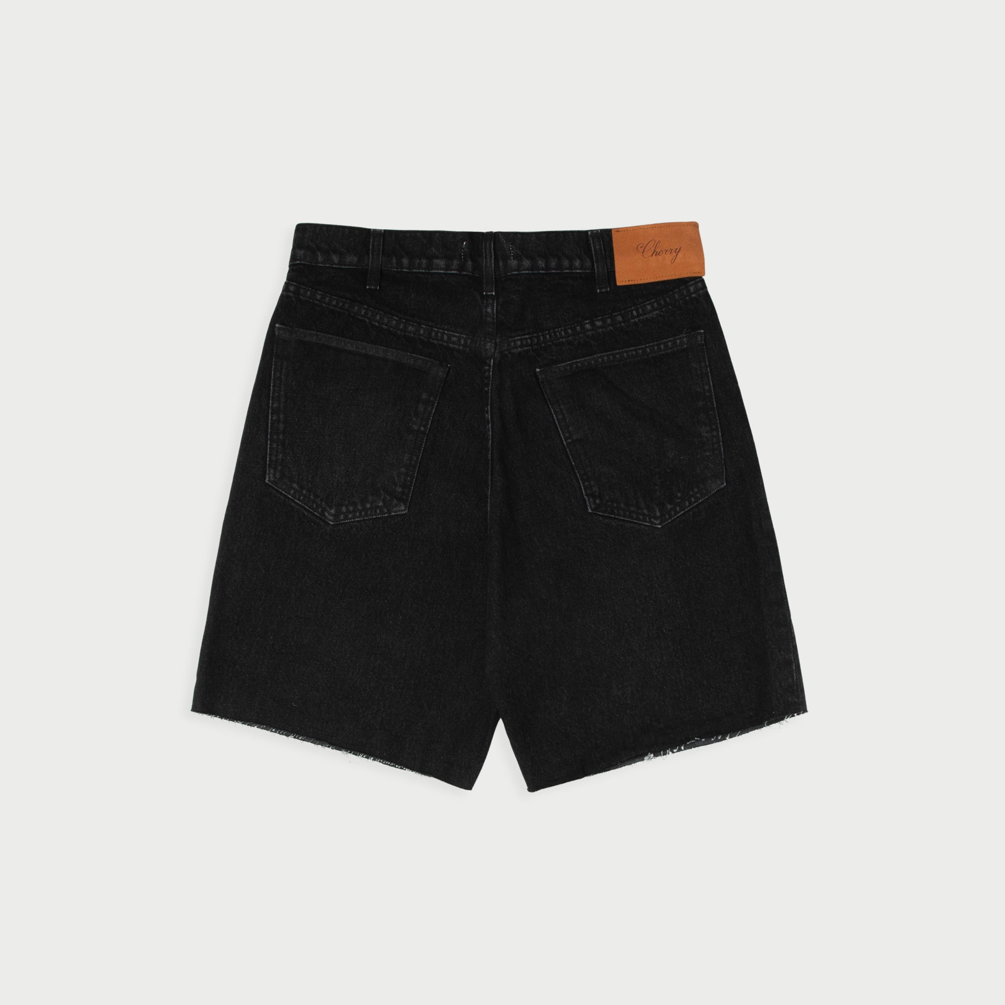 5 Pocket Denim Jorts (Black Wash) – CHERRY LA