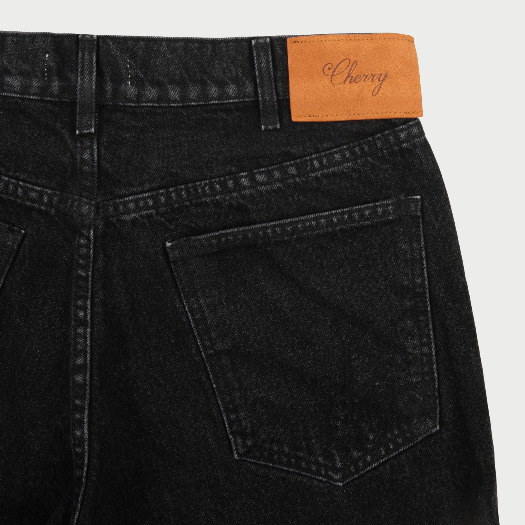 5 Pocket Denim Jorts (Black Wash)