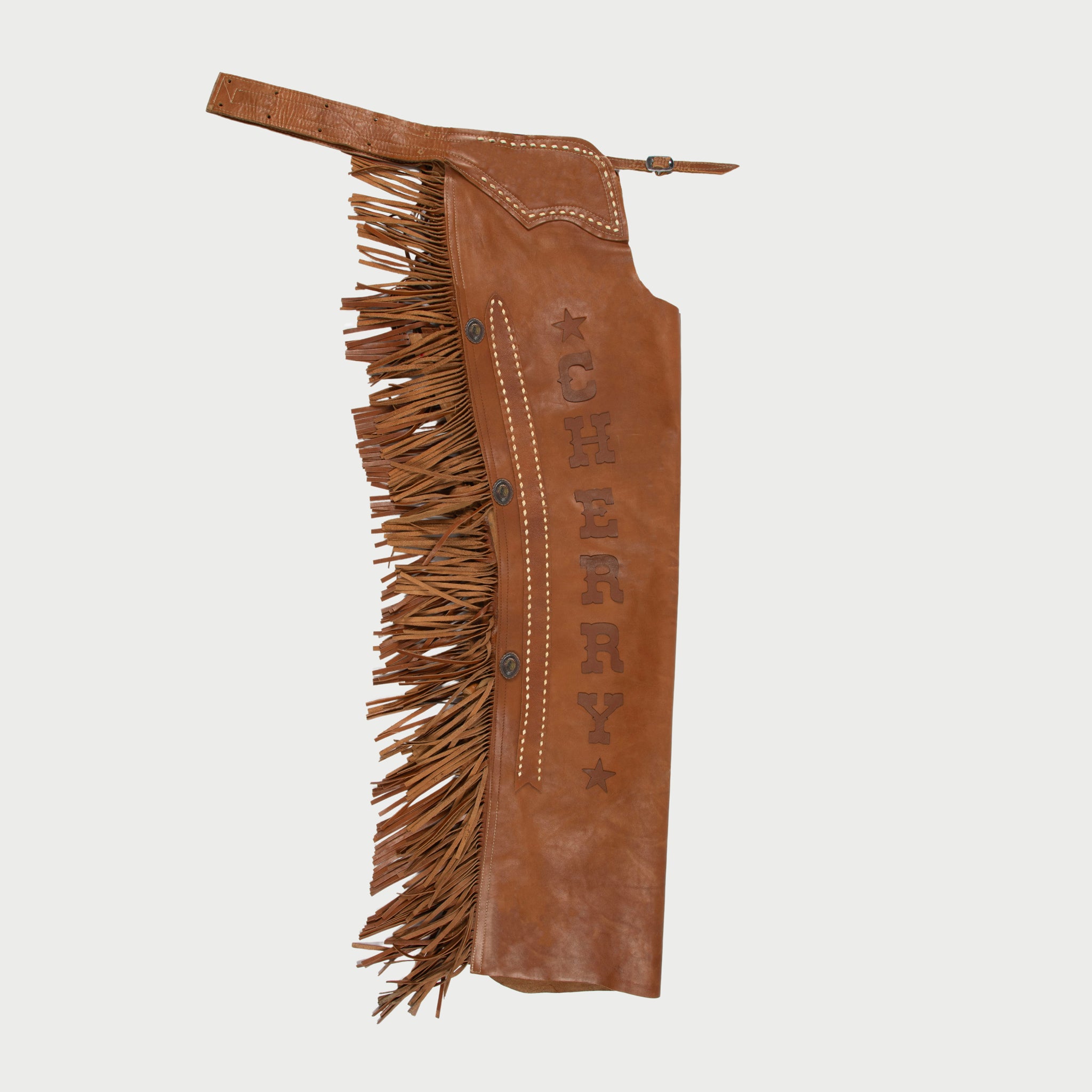 Custom Leather Chaps (Tan)