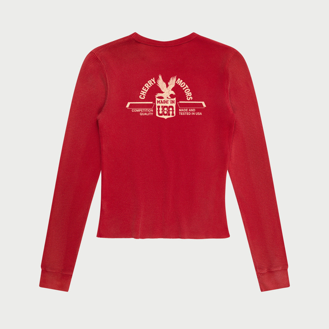 Women's Thermal L/S (Vintage Red)