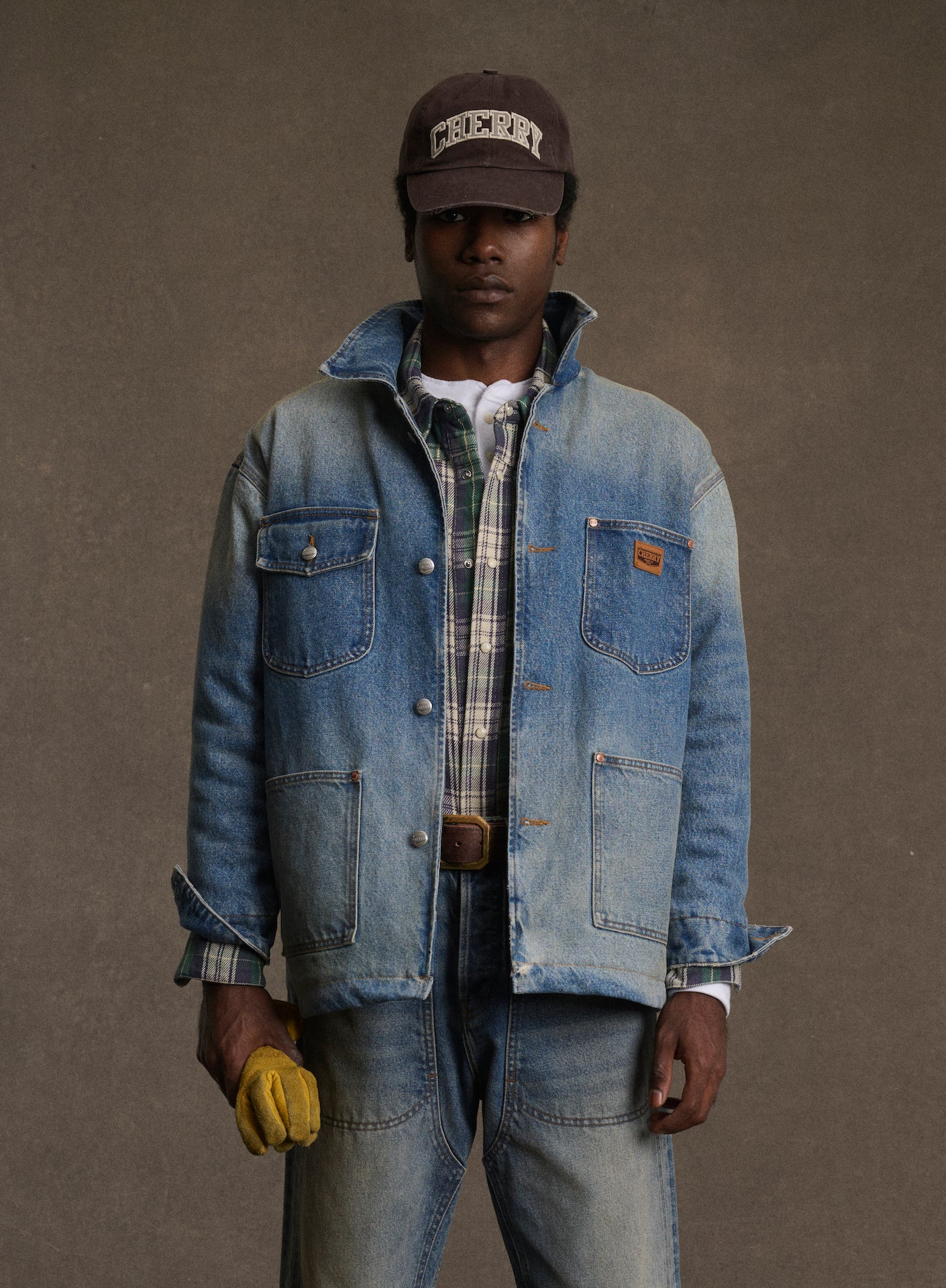 Denim Chore Coat (Denim)