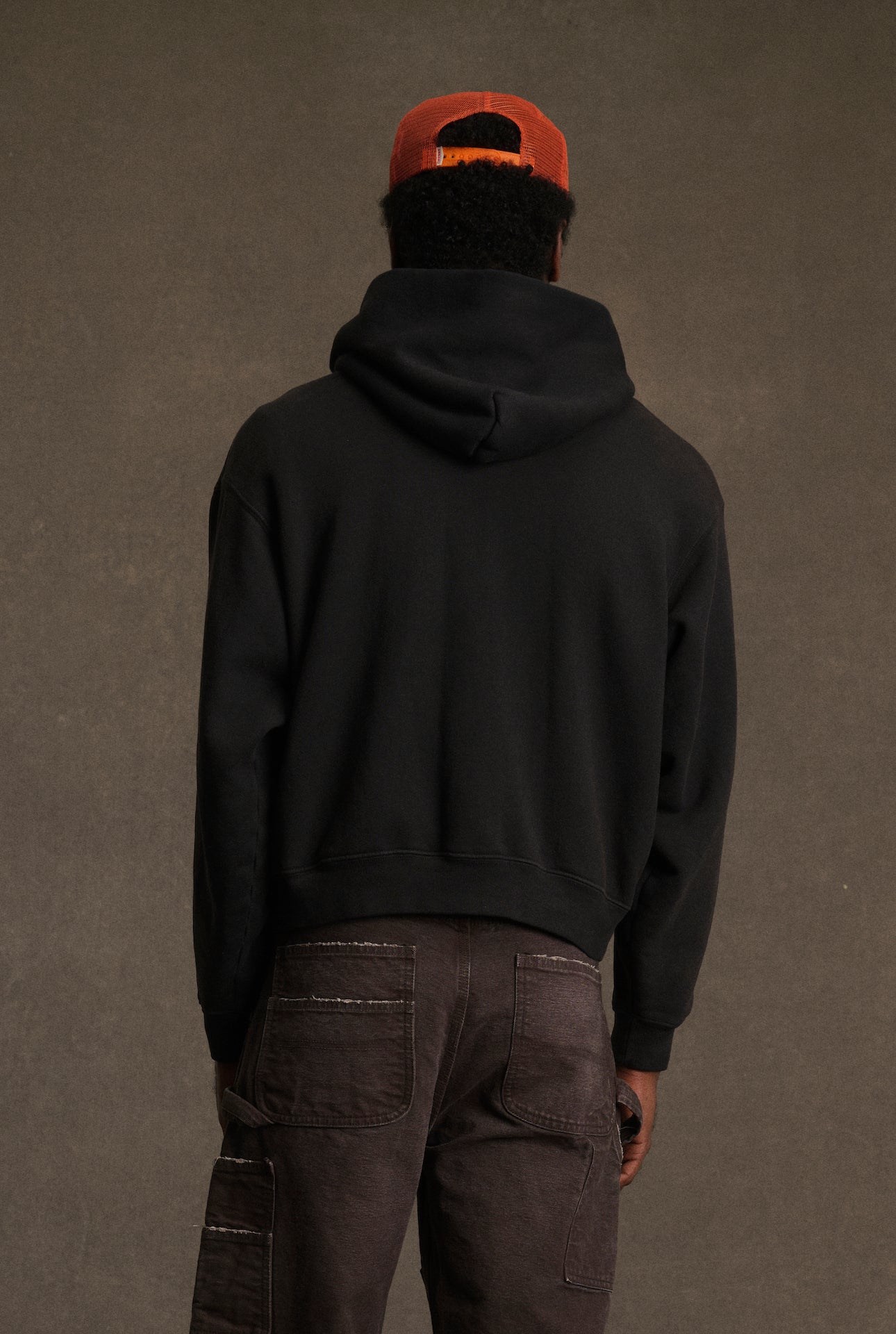 Zip Up Hoodie (Vintage Black)