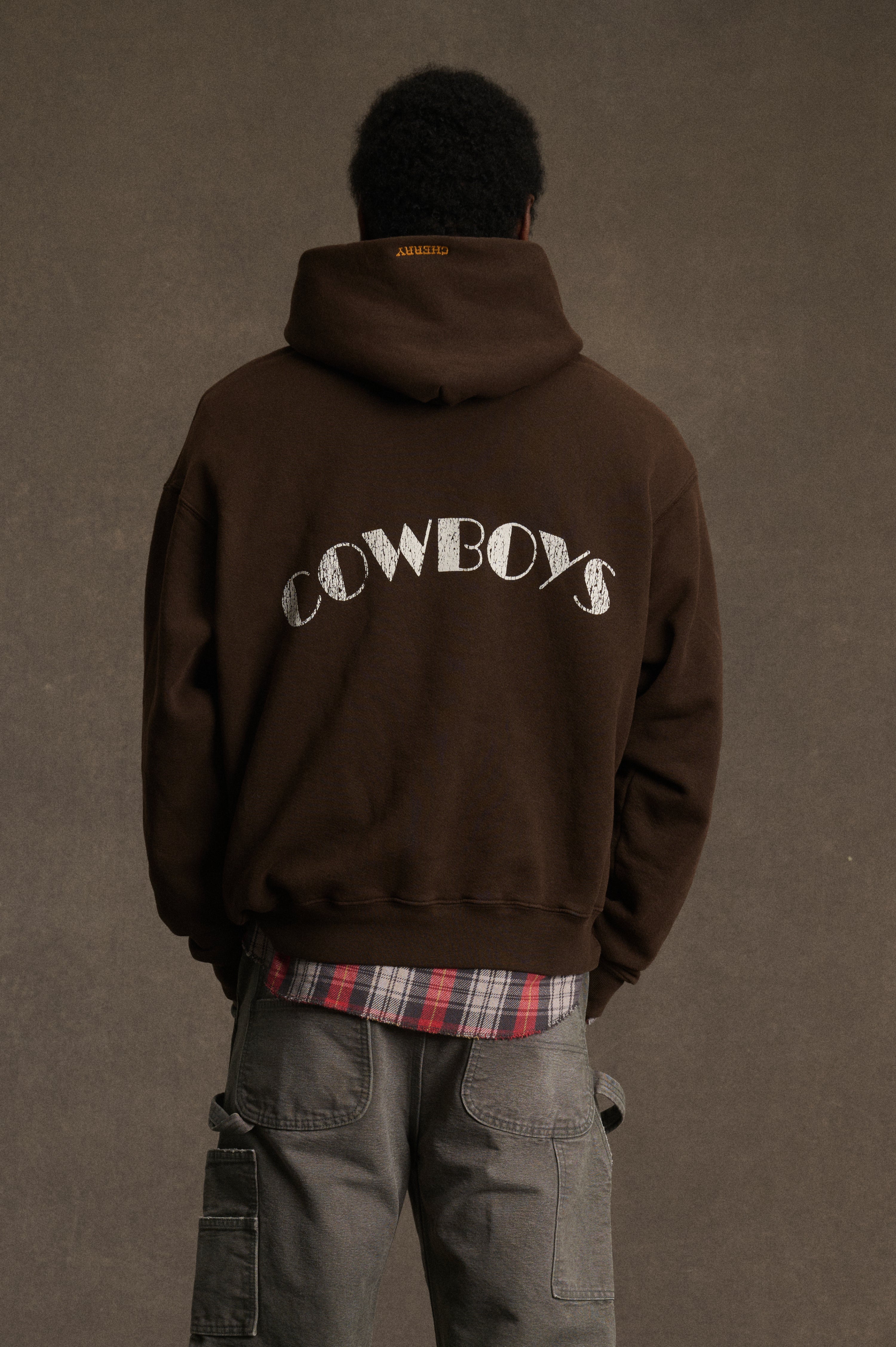 Cowboys Pullover Hoodie (Chocolate)
