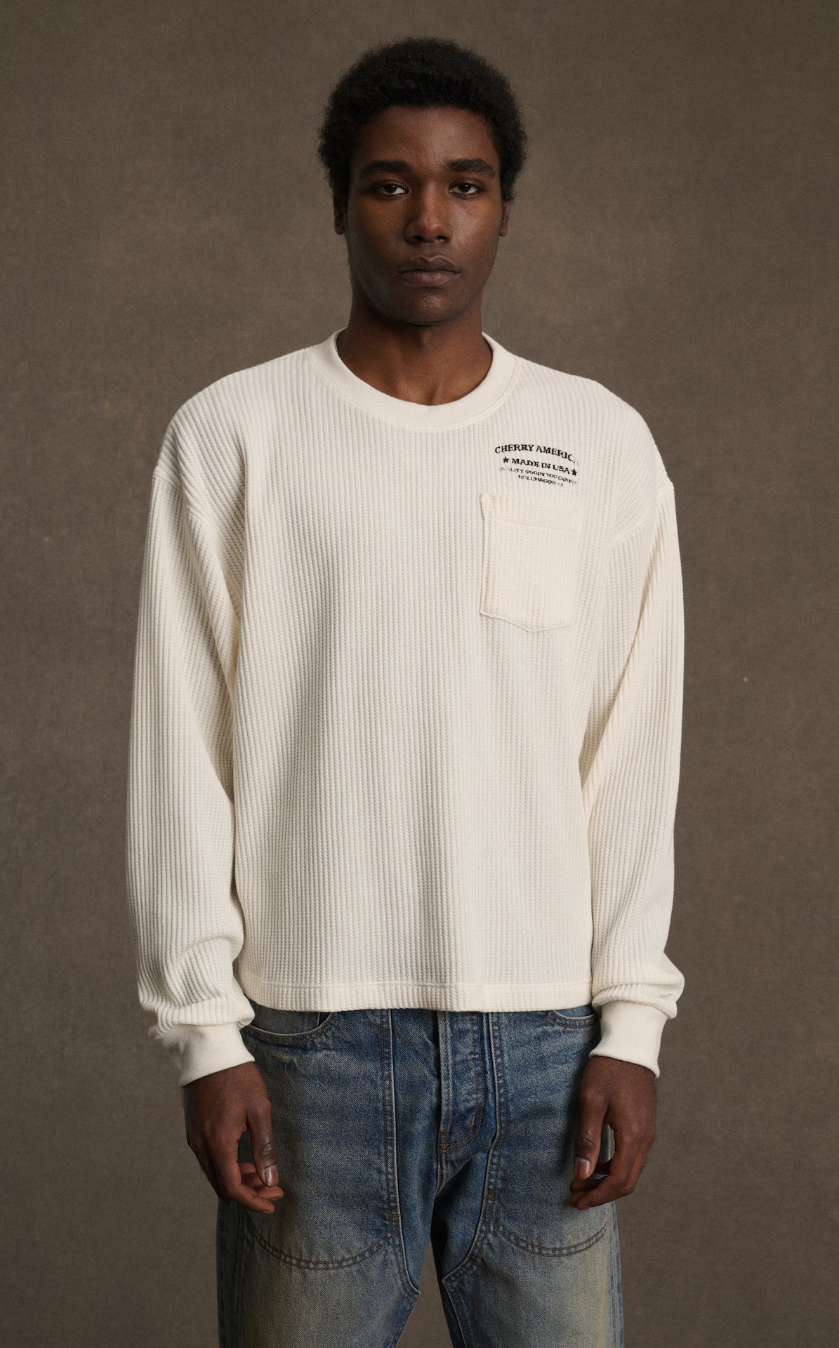 Ranch Wear Pocket Boxy Thermal (Natural)