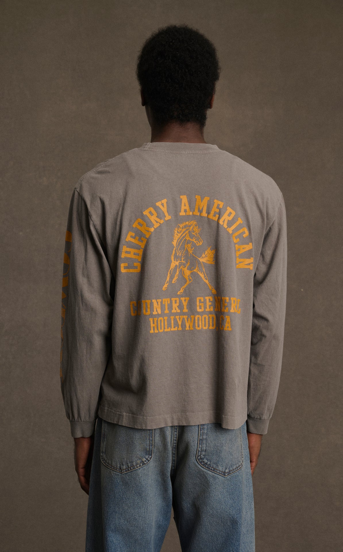 Cowboys Longsleeve Pocket T-Shirt (Steel)