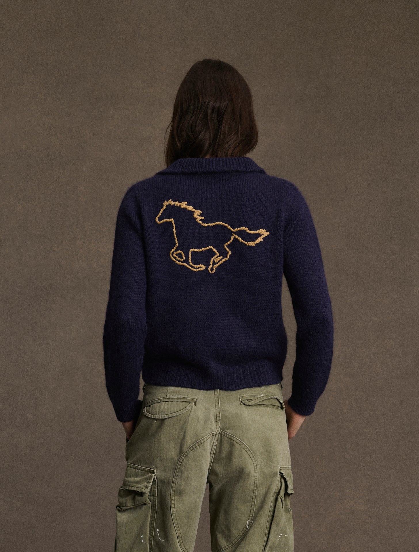 Women's Knit Rugby (Midnight)