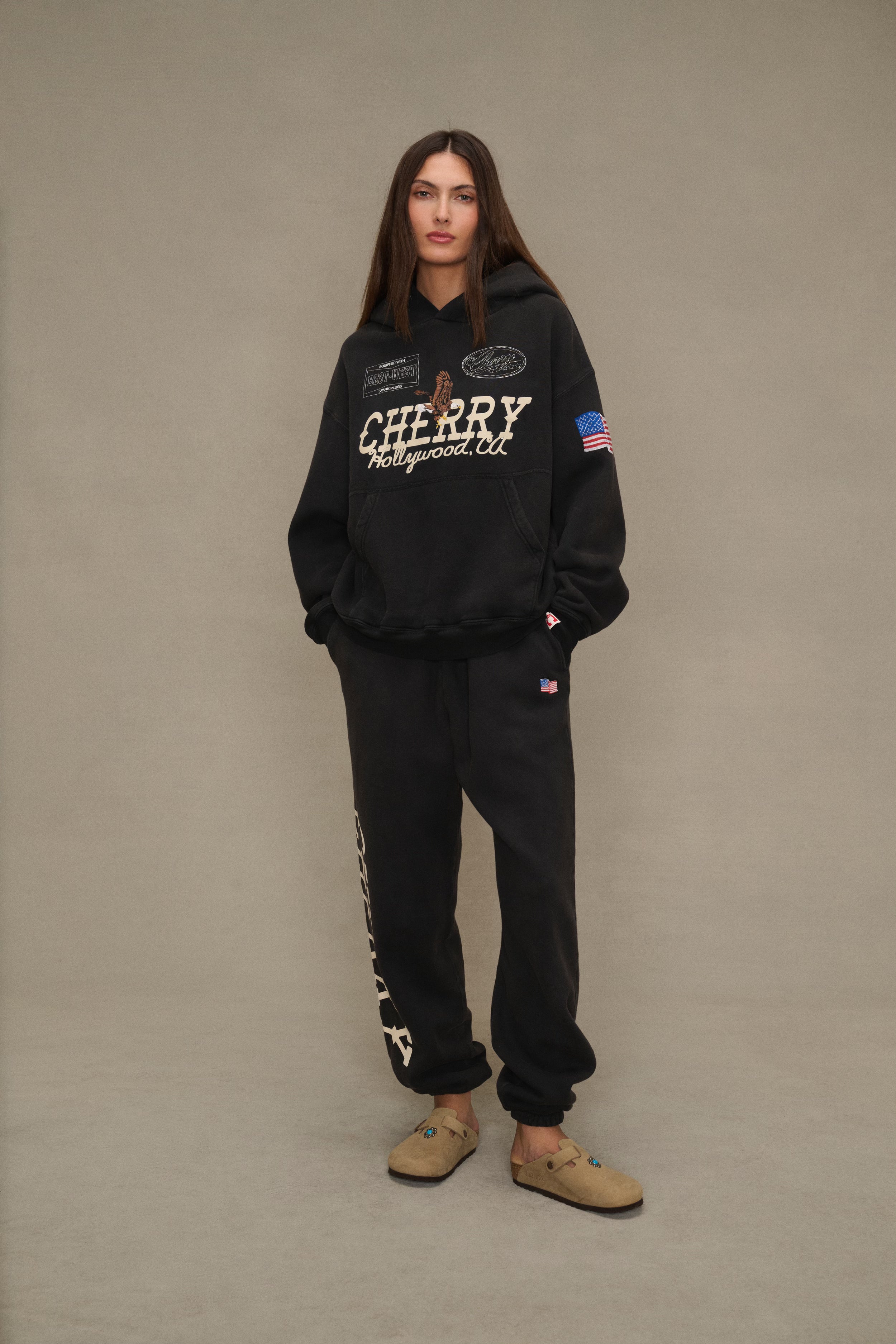 Hollywood Classic Sweatpants (Vintage Black)