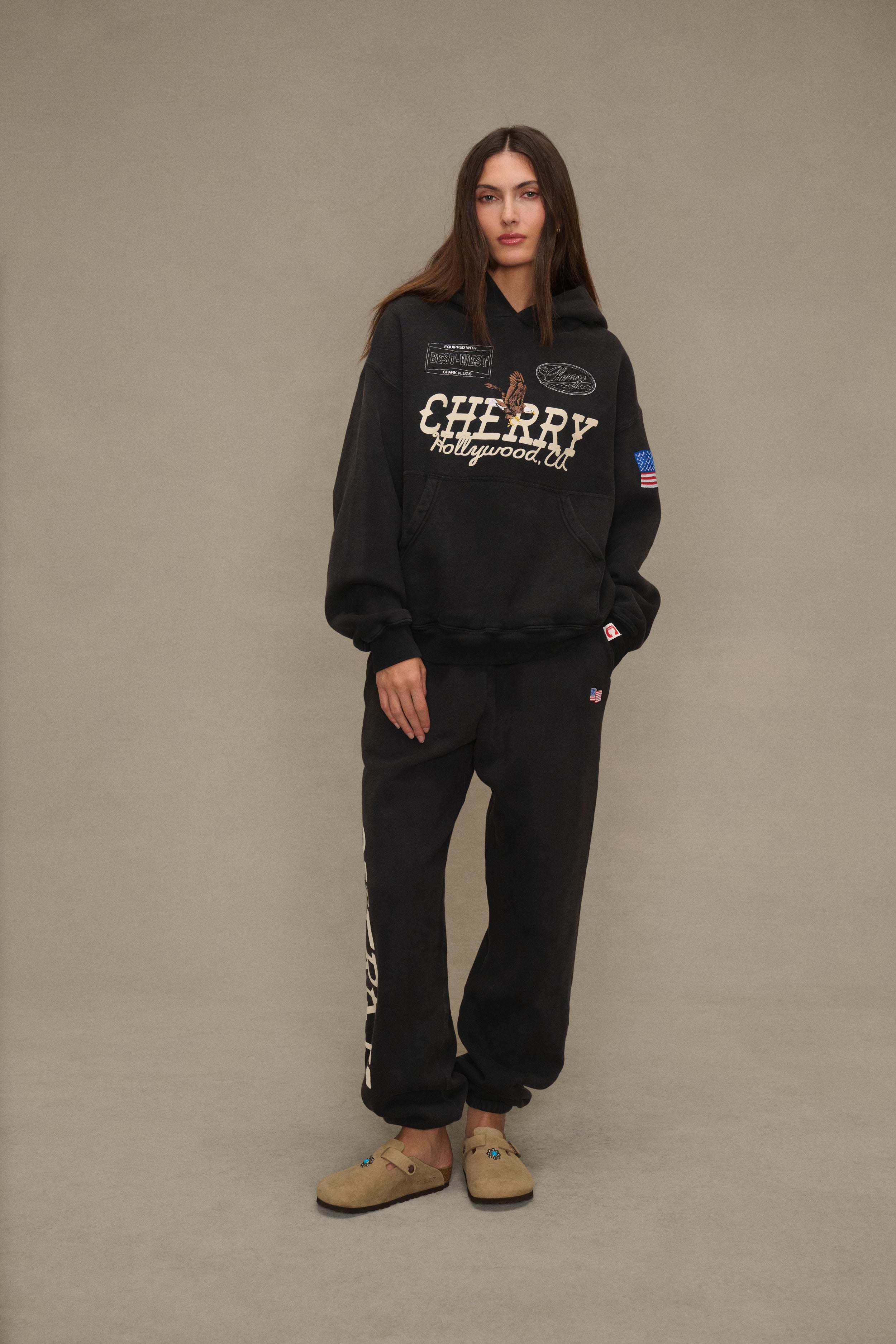 Hollywood Classic Sweatpants (Vintage Black)