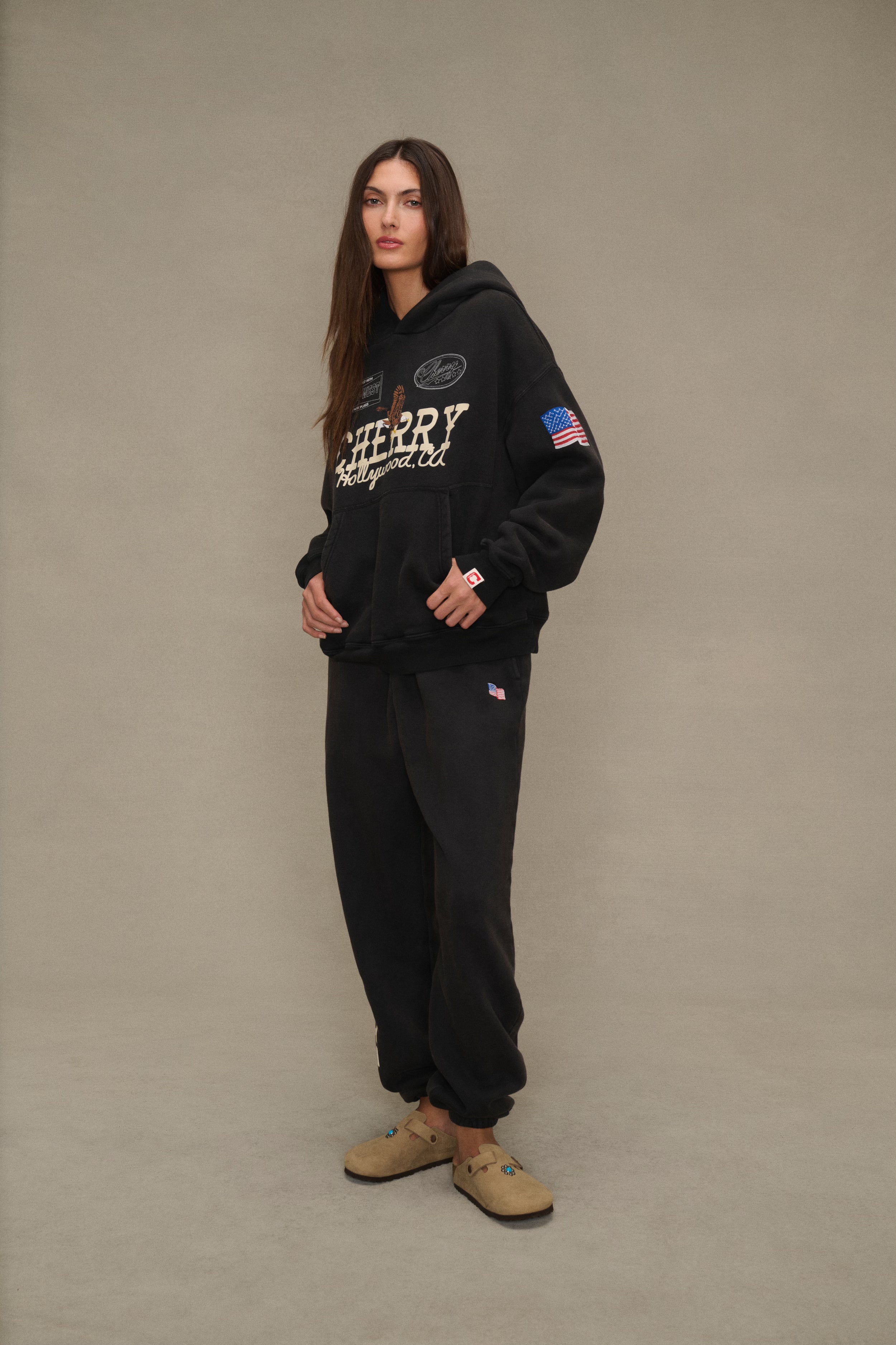 Hollywood Classic Sweatpants (Vintage Black)