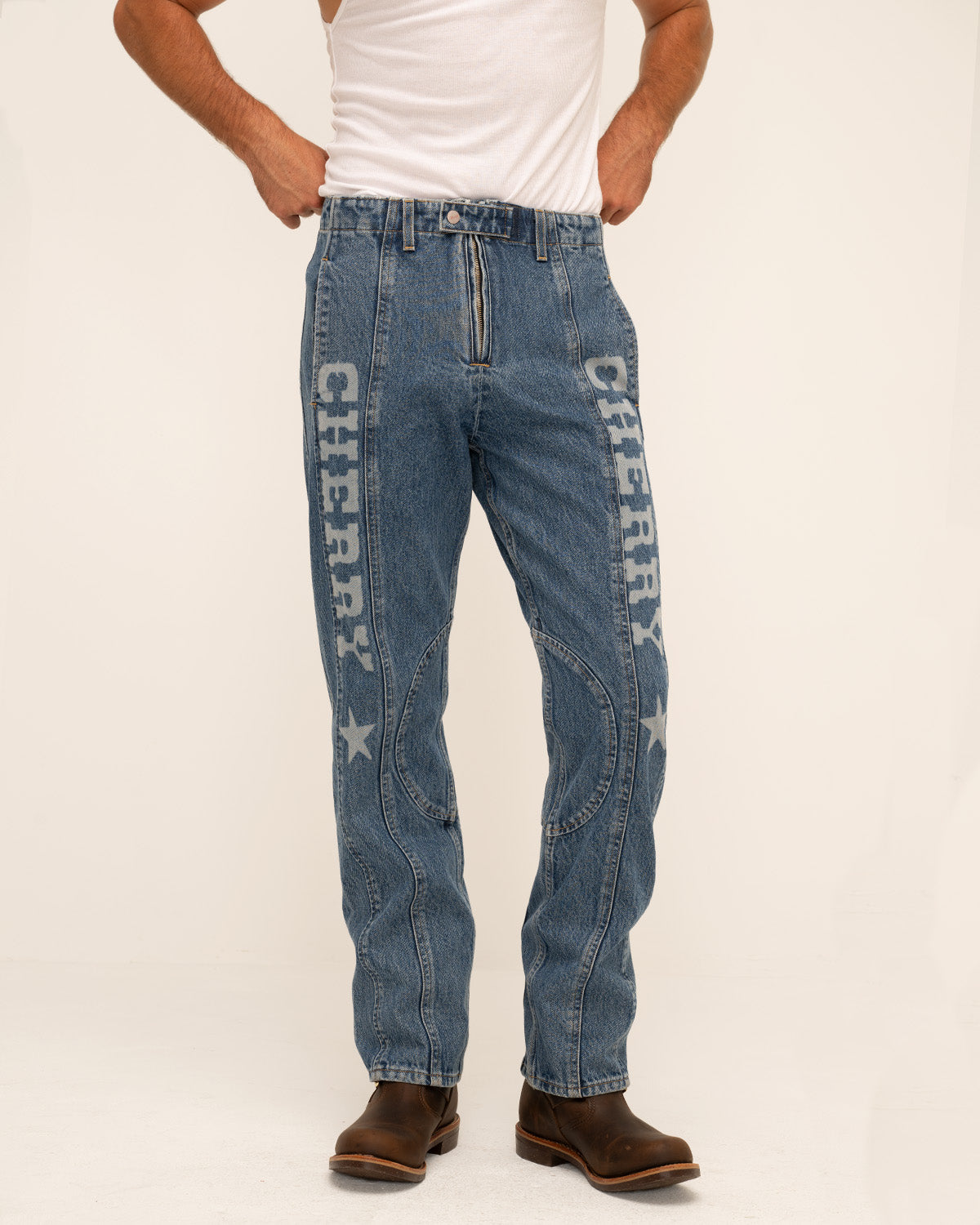 Denim Moto X Pants (Indigo)