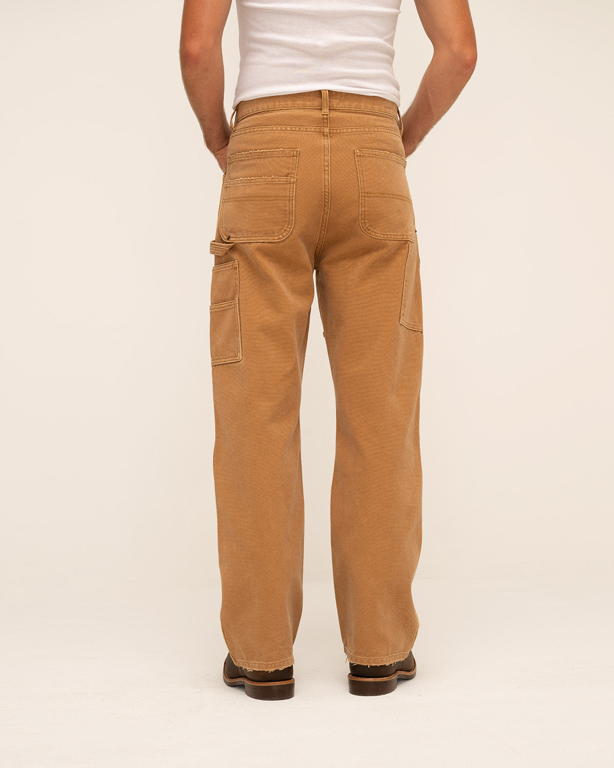 Star Double Knee Carpenter Pants (Honey)