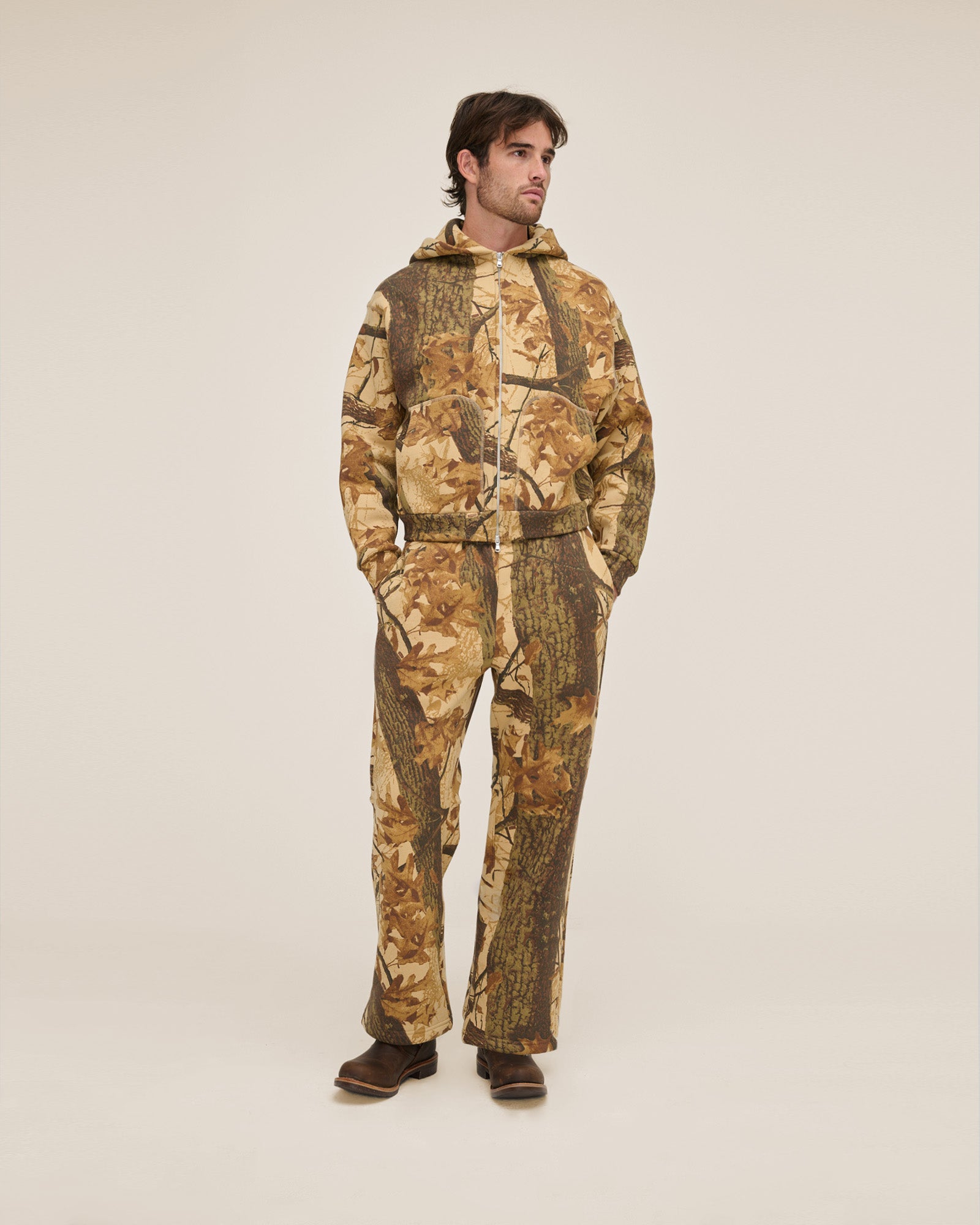 Mossy Oak Camo Parachute Sweatpants