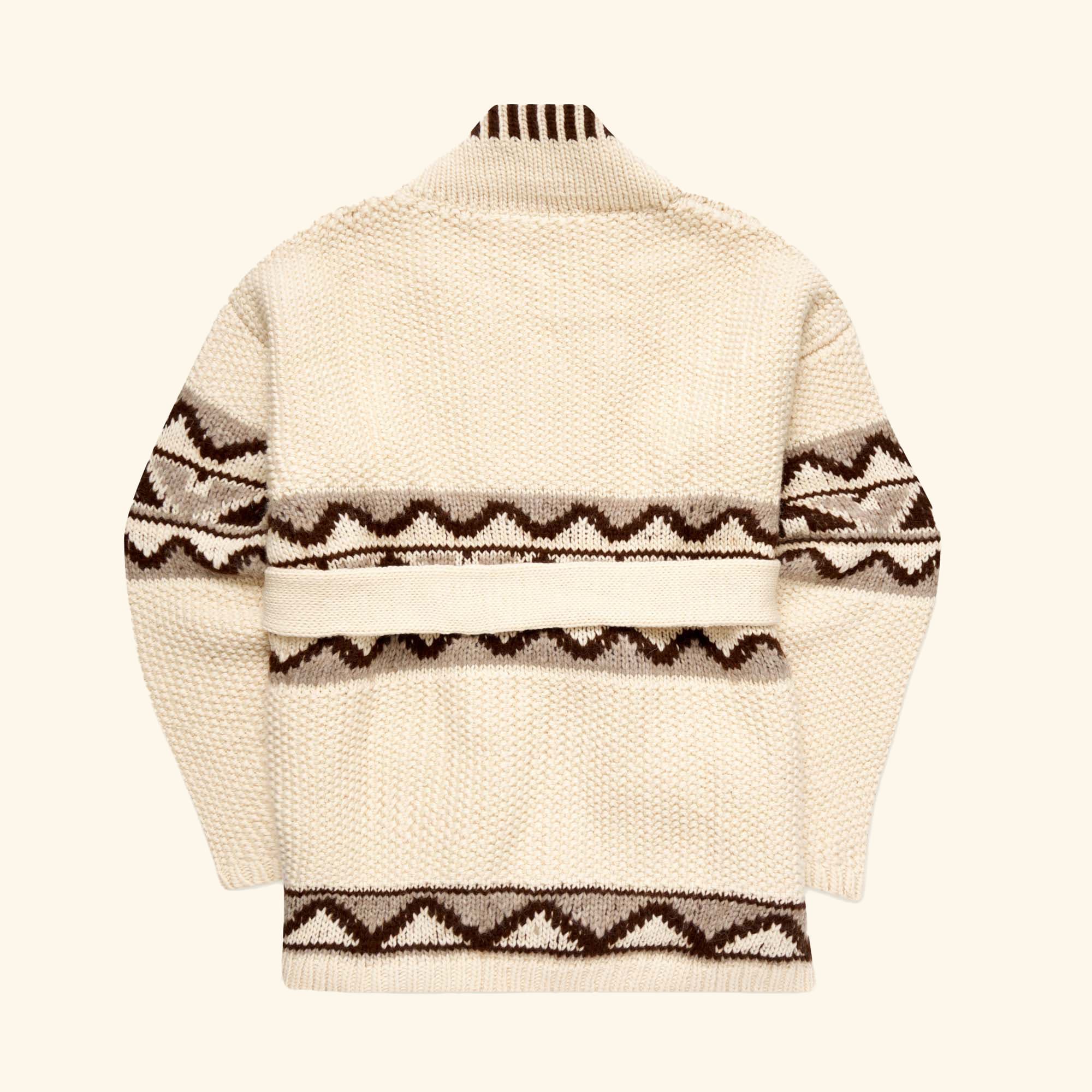 Navajo Smoking Jacket (Cream)