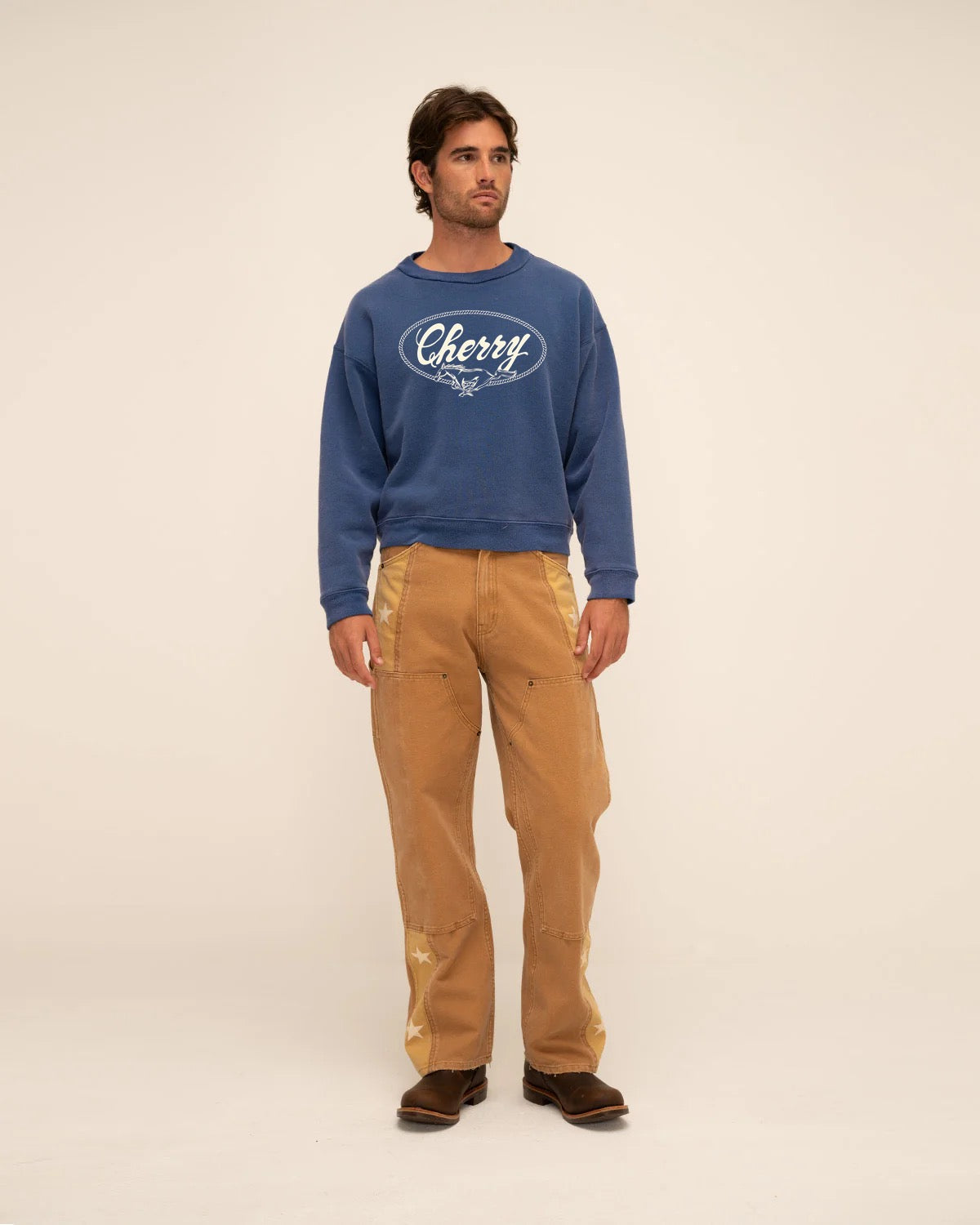 Horse Power Crewneck Sweatshirt (Vintage Royal)