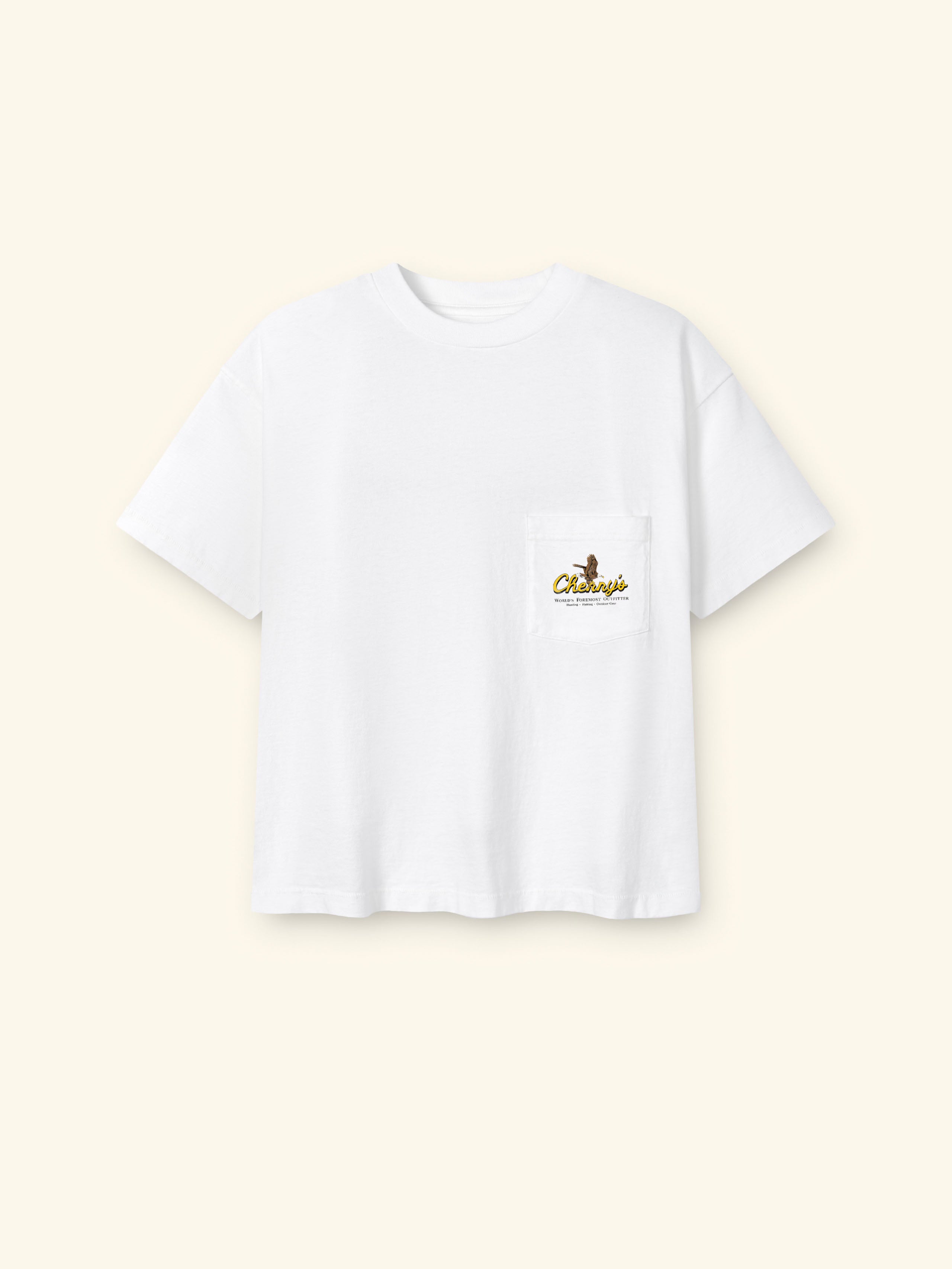 Outfitter Boxy Pocket T-Shirt (Vintage White)