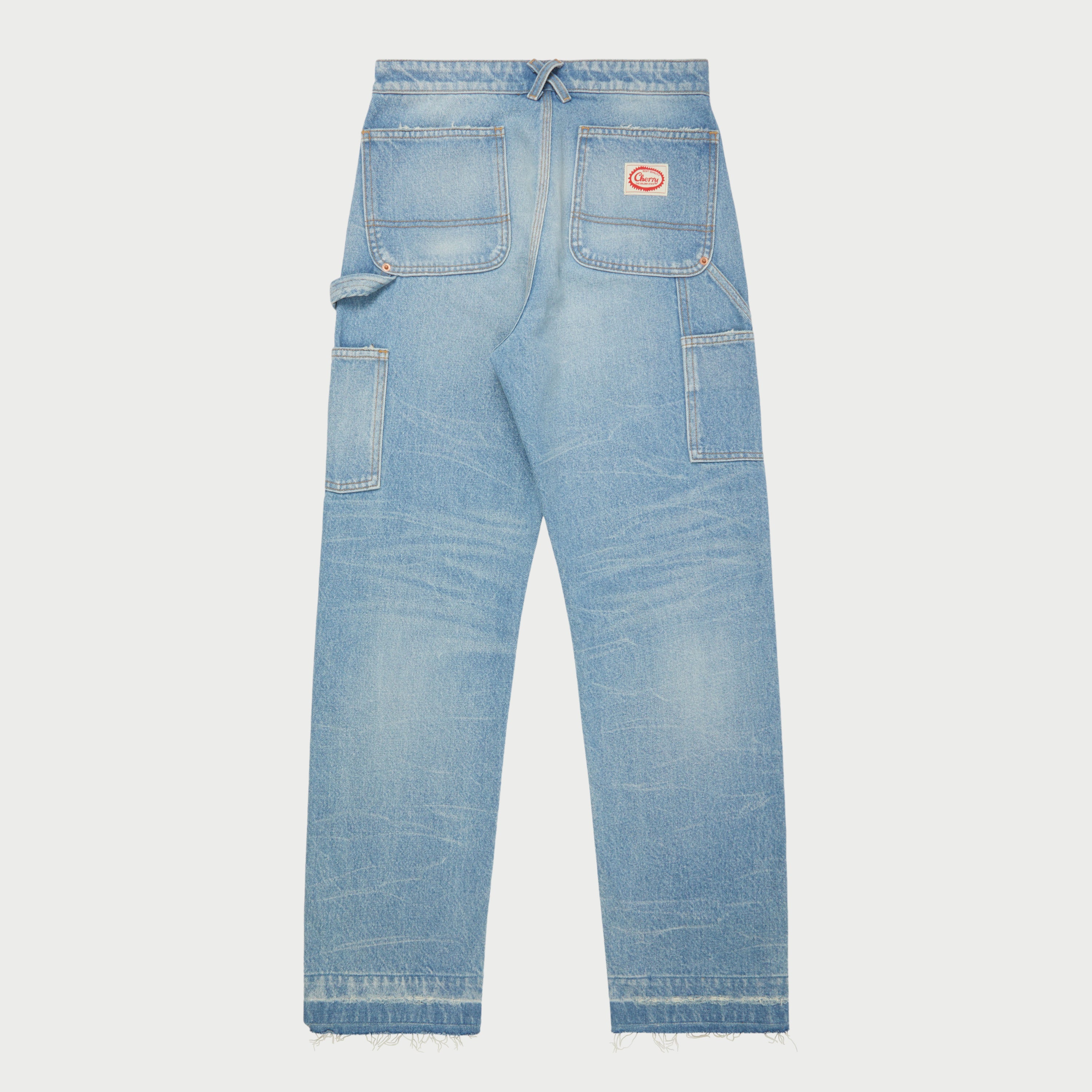 Sun-Faded Painter Pants (Indigo) – CHERRY LA - Main Image