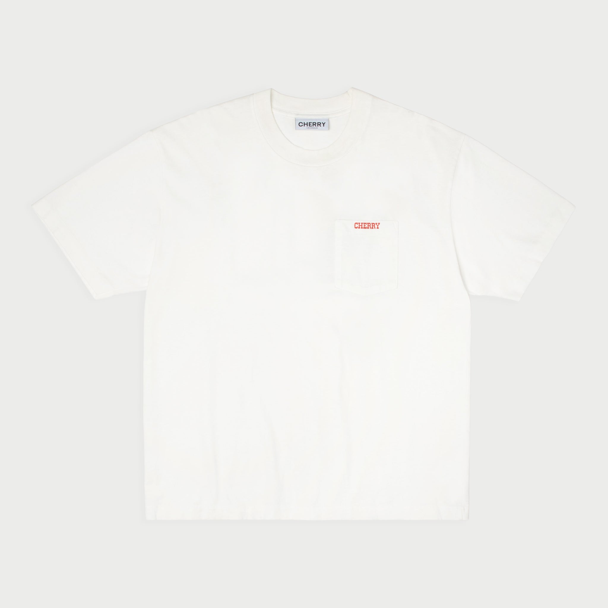 Another Day In Paradise Pocket Tee (White)