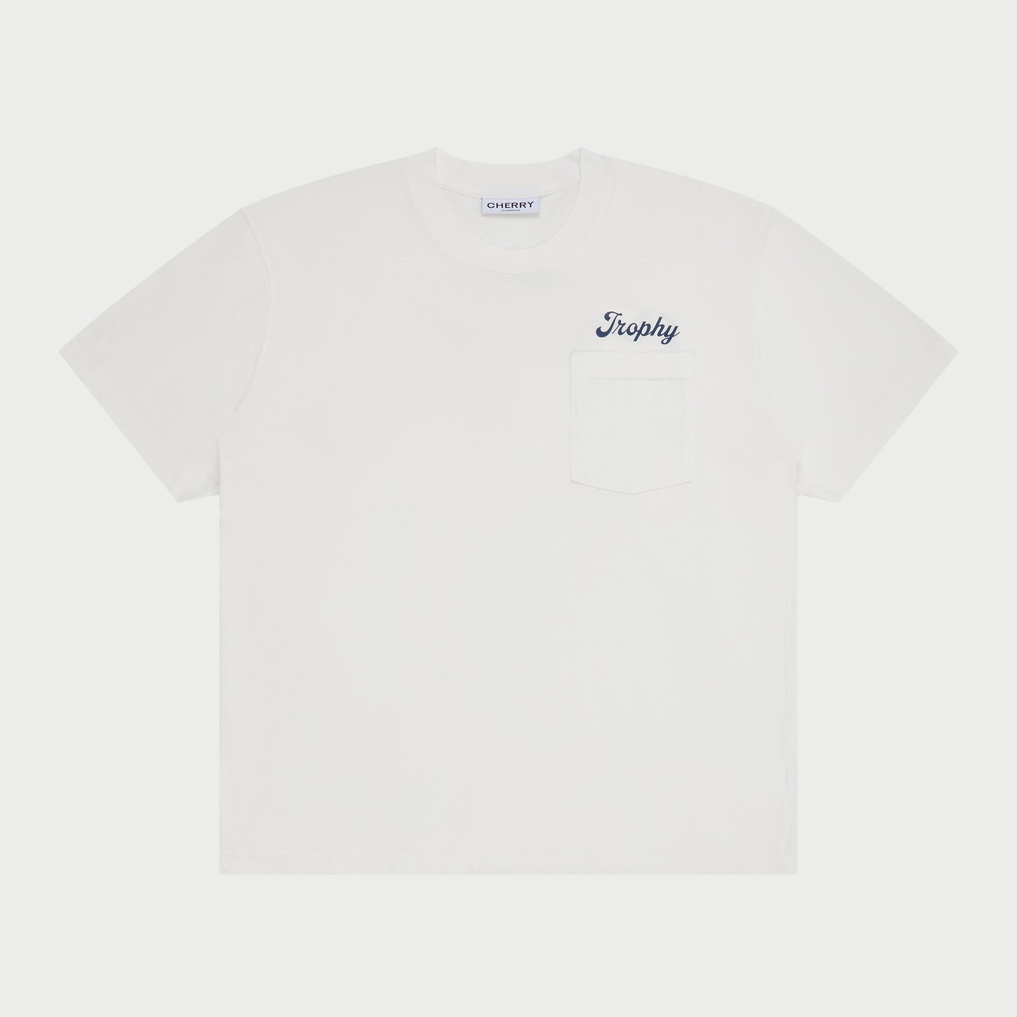 Trophy Premium Organic Cotton T-Shirt (Vintage White)