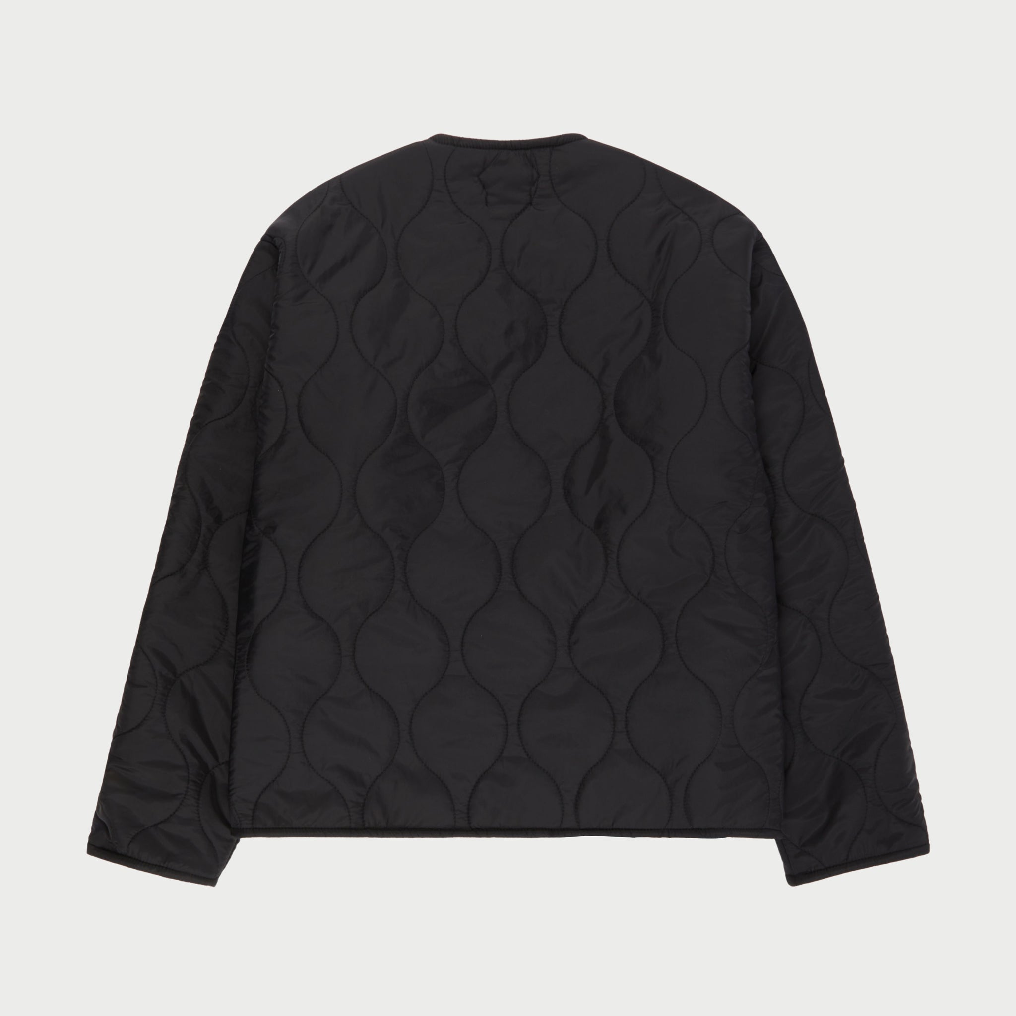 Quilted Shell Jacket (Black)