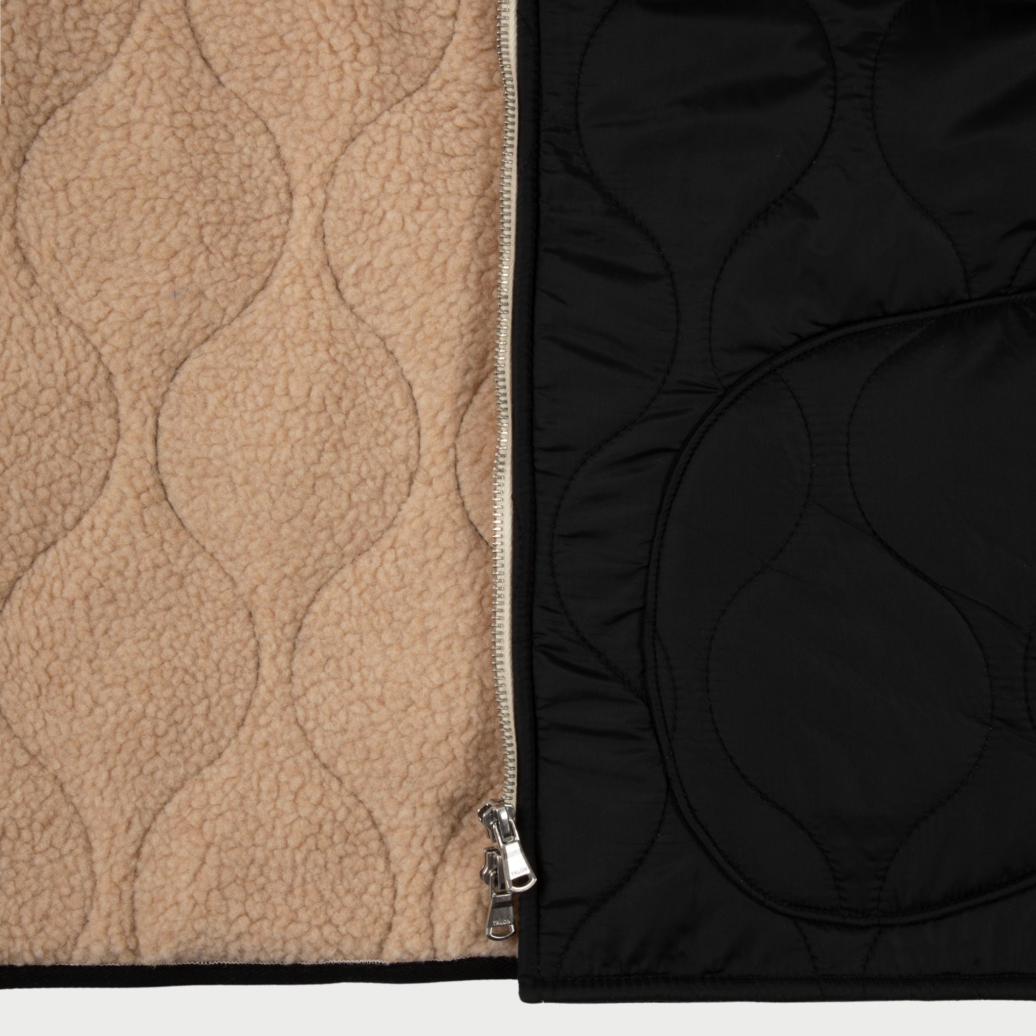 Quilted Shell Jacket (Black)