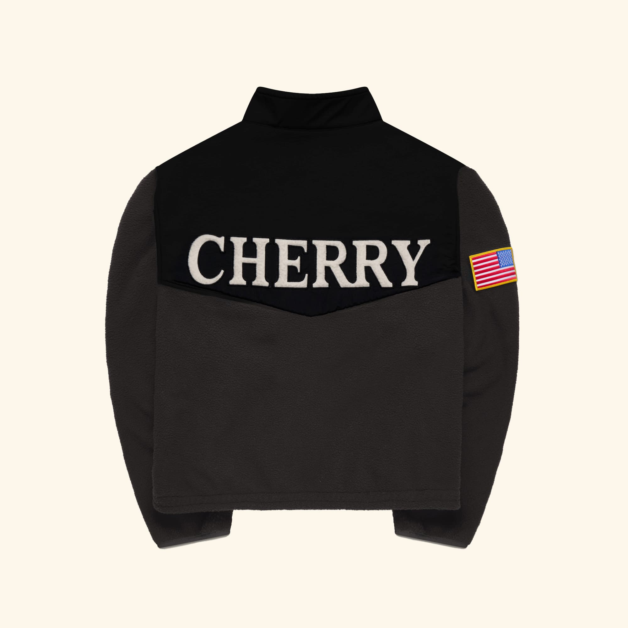 Racing Zip Sherpa (Charcoal)