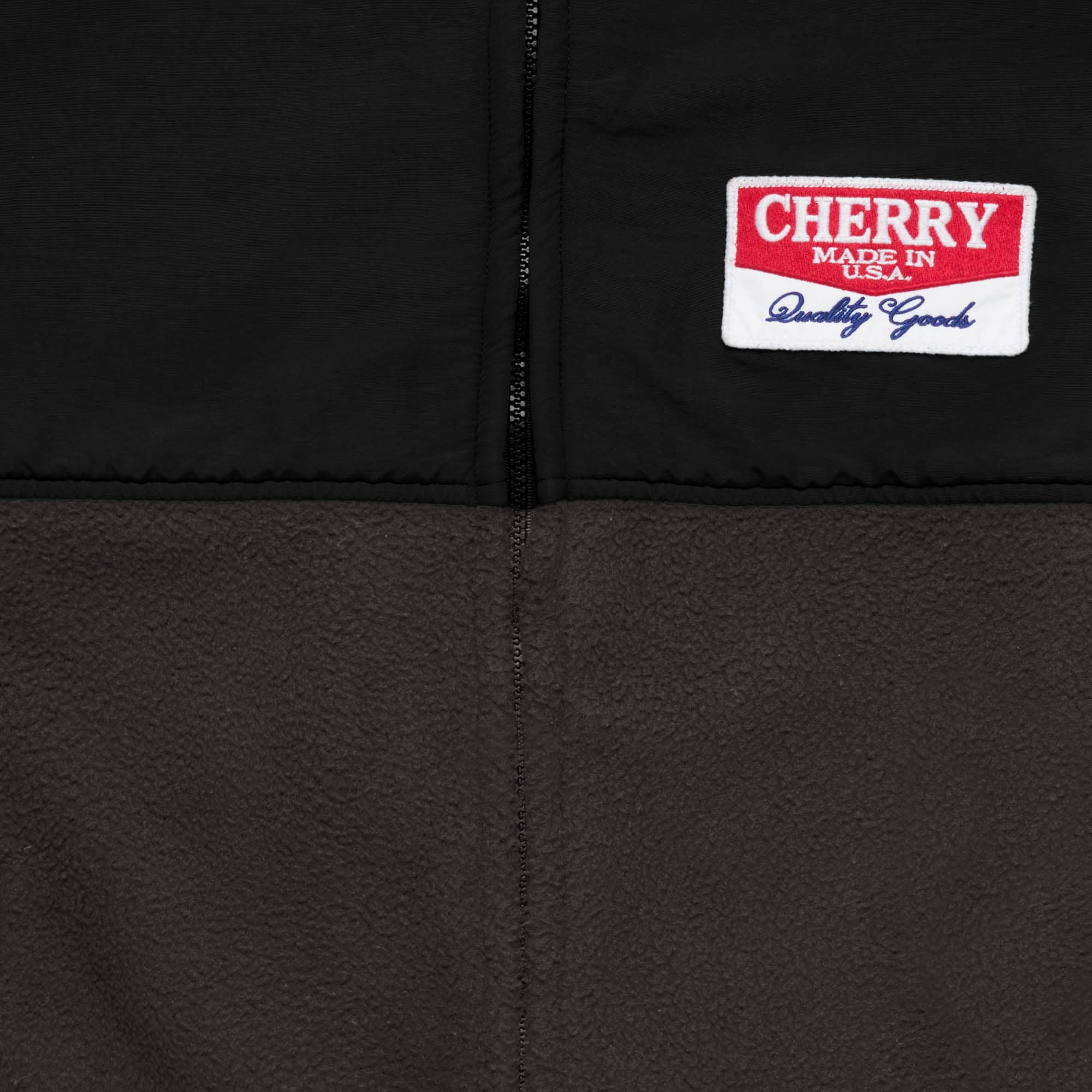 Racing Zip Sherpa (Charcoal)