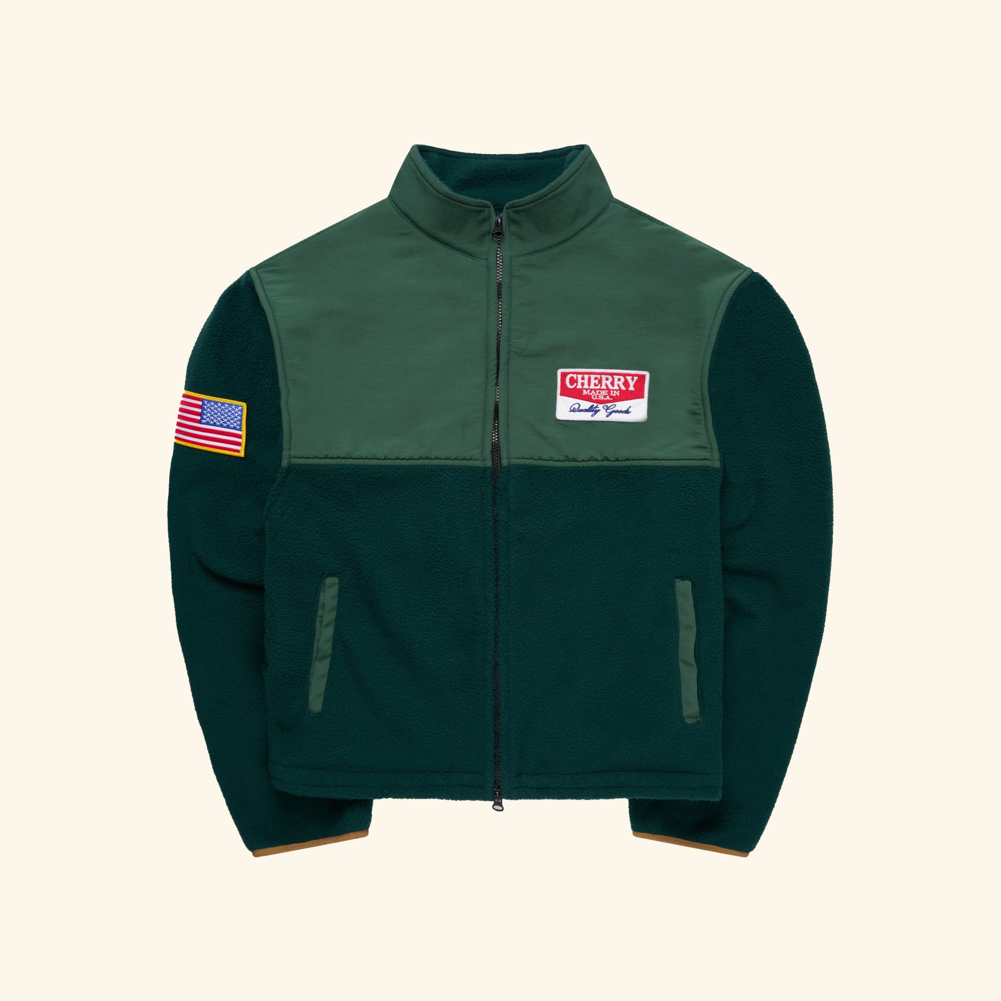 Racing Zip Sherpa (Hunter Green)