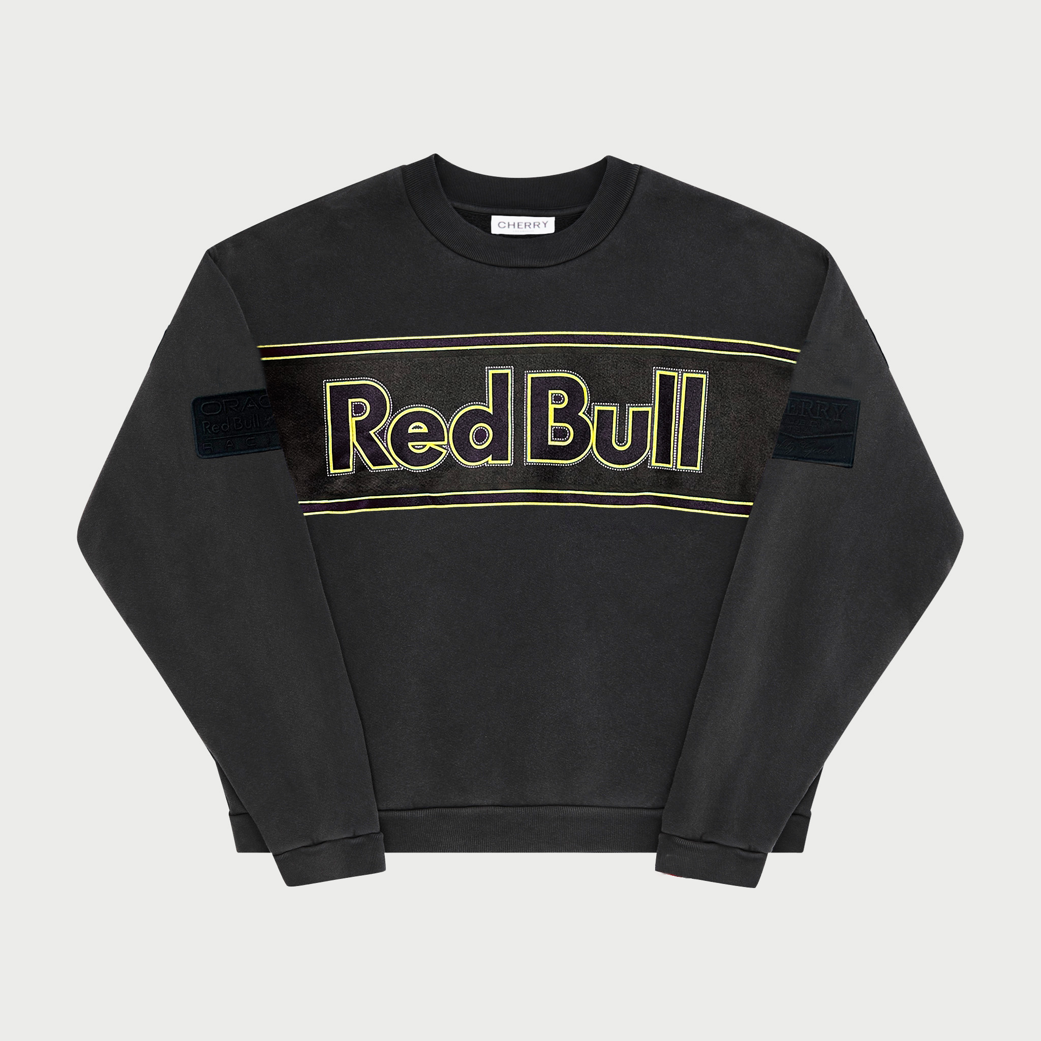 Red Bull Racing Crewneck Sweatshirt (Vintage Black)