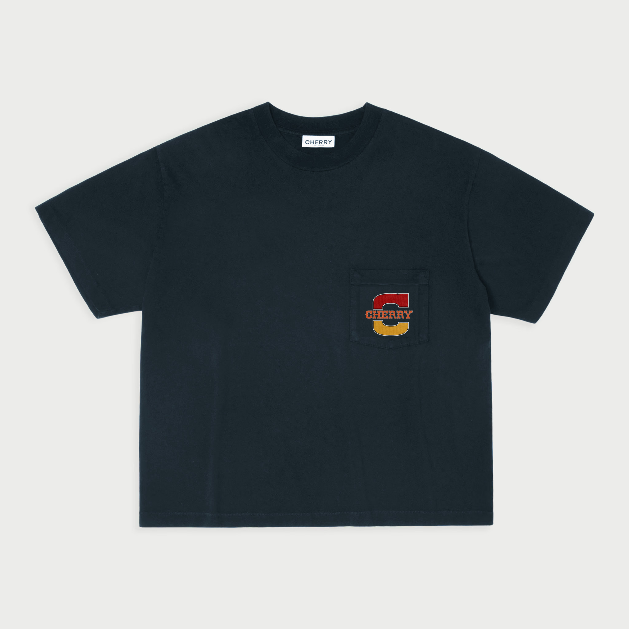 Fox X Cherry Classic Pocket Tee (Black)