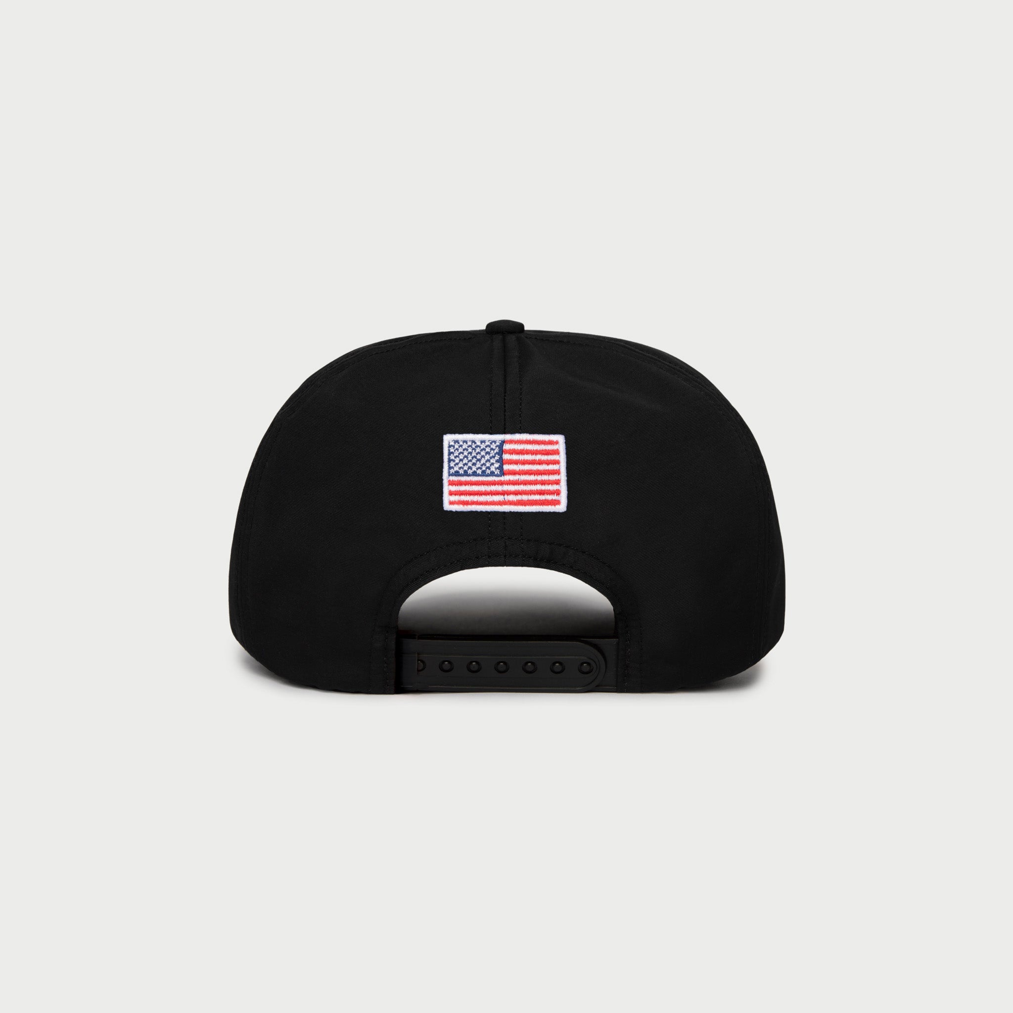 Racing 5 Panel Hat (Vintage Black)