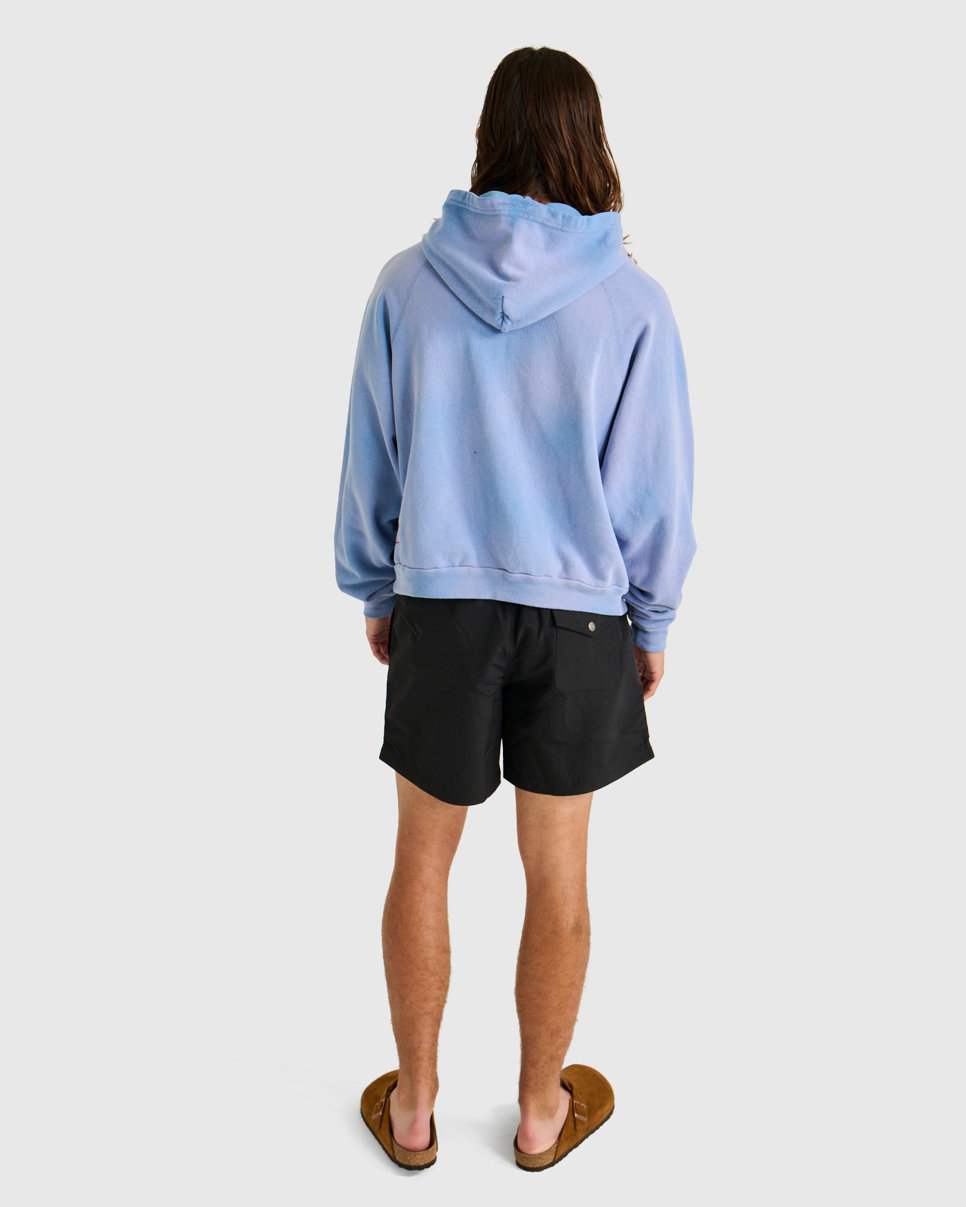 Vintage Classic Raglan Hoodie (Sky Blue)