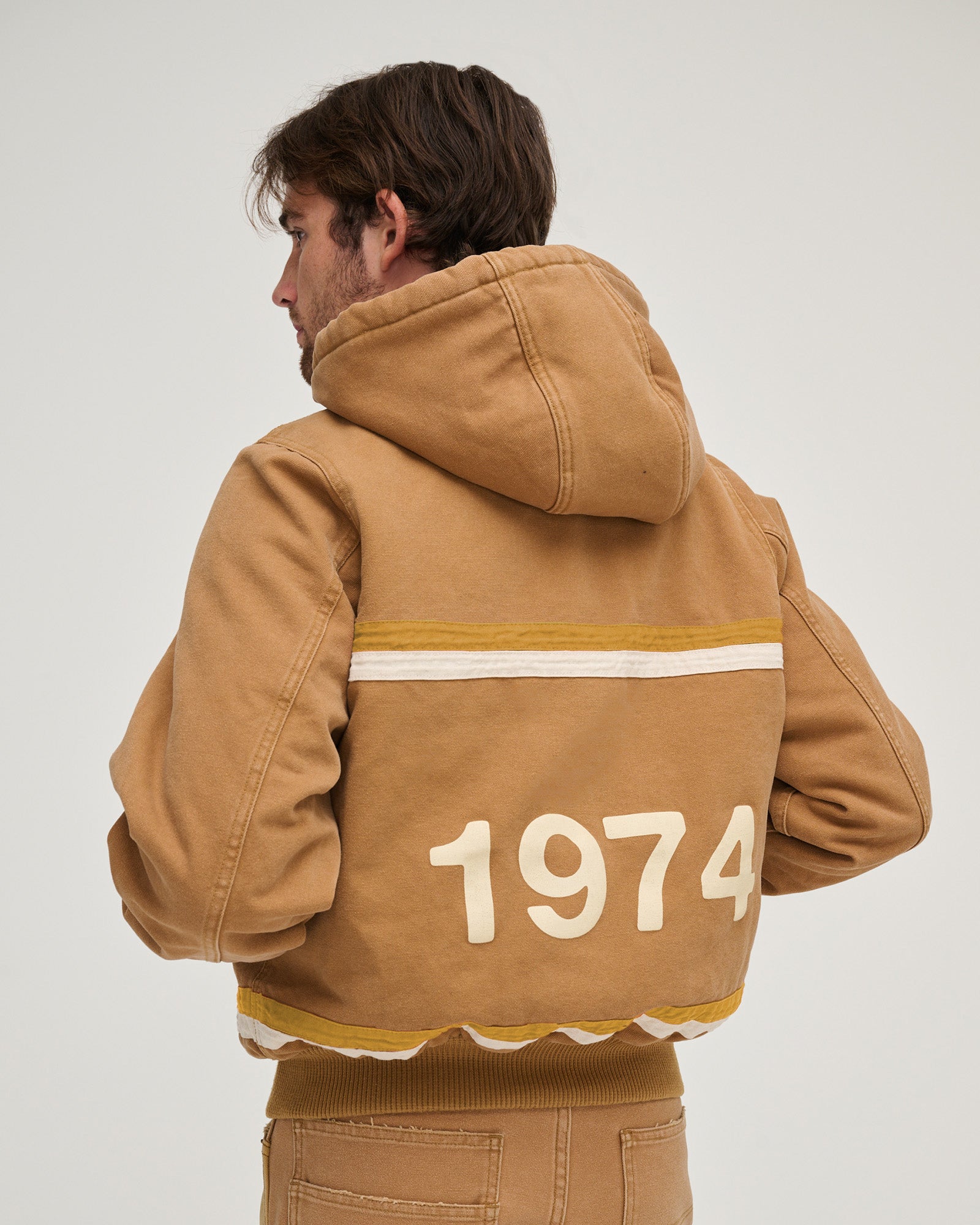 Fox X Cherry Mechanic Jacket (Camel Brown)