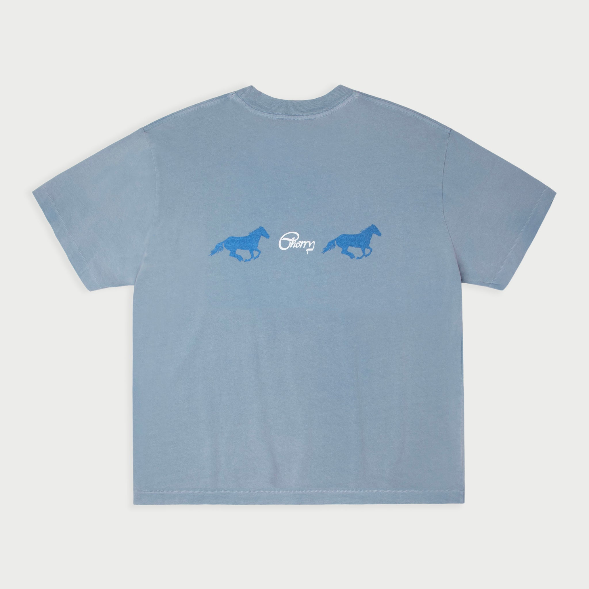 Cherry Parks Boxy Tee (Sky Blue)