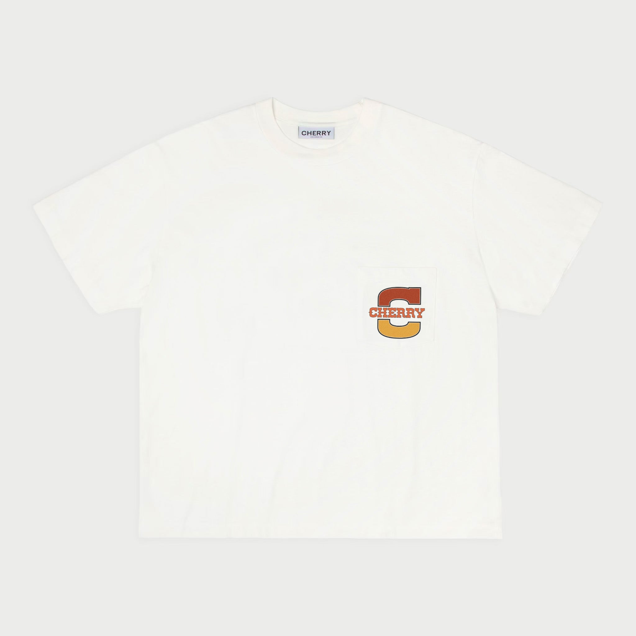 Fox X Cherry Classic Pocket Tee (White)