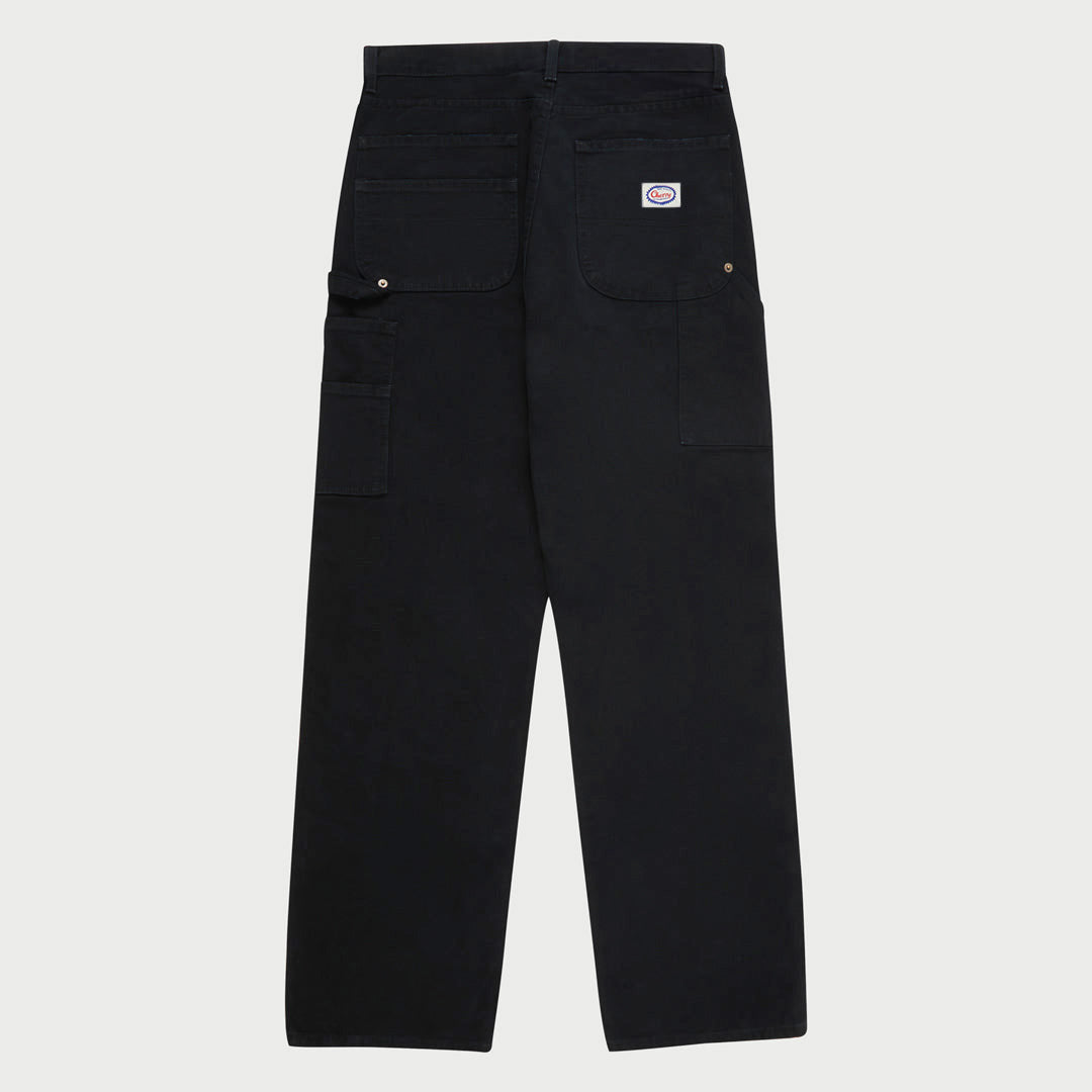 Star Double Knee Carpenter Pants (Black)