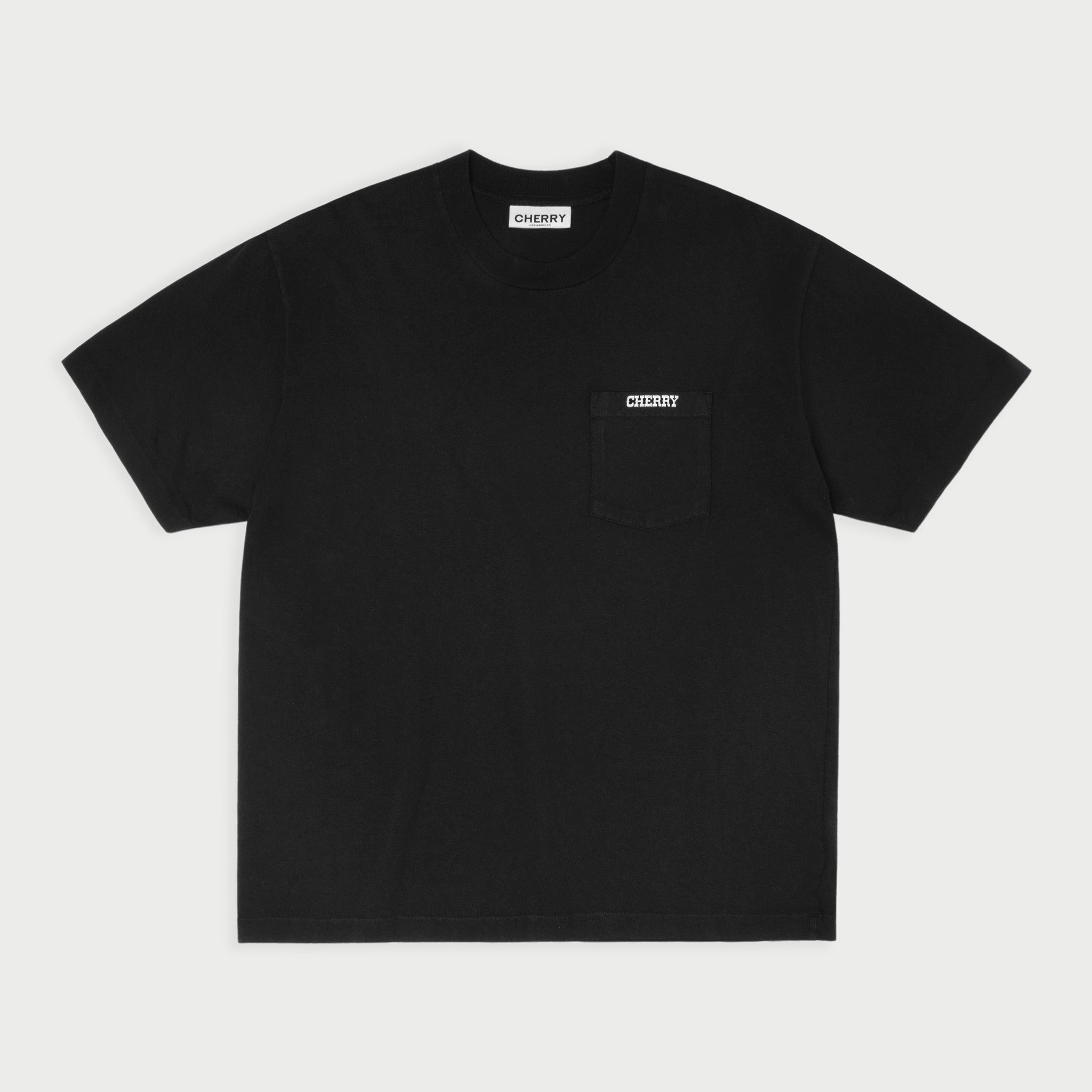 Another Day In Paradise Pocket Tee (Vintage Black)