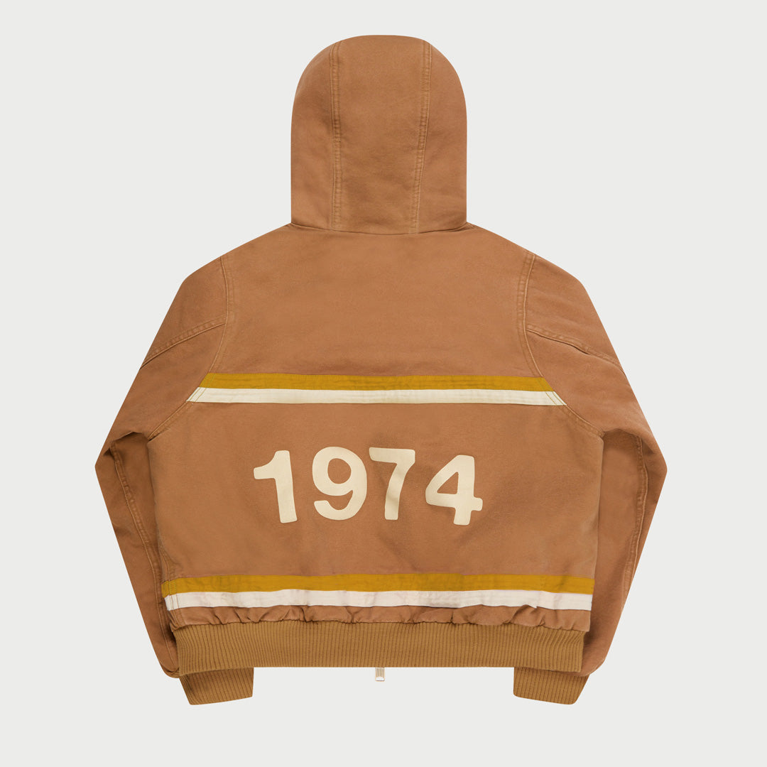 Fox X Cherry Mechanic Jacket (Camel Brown)