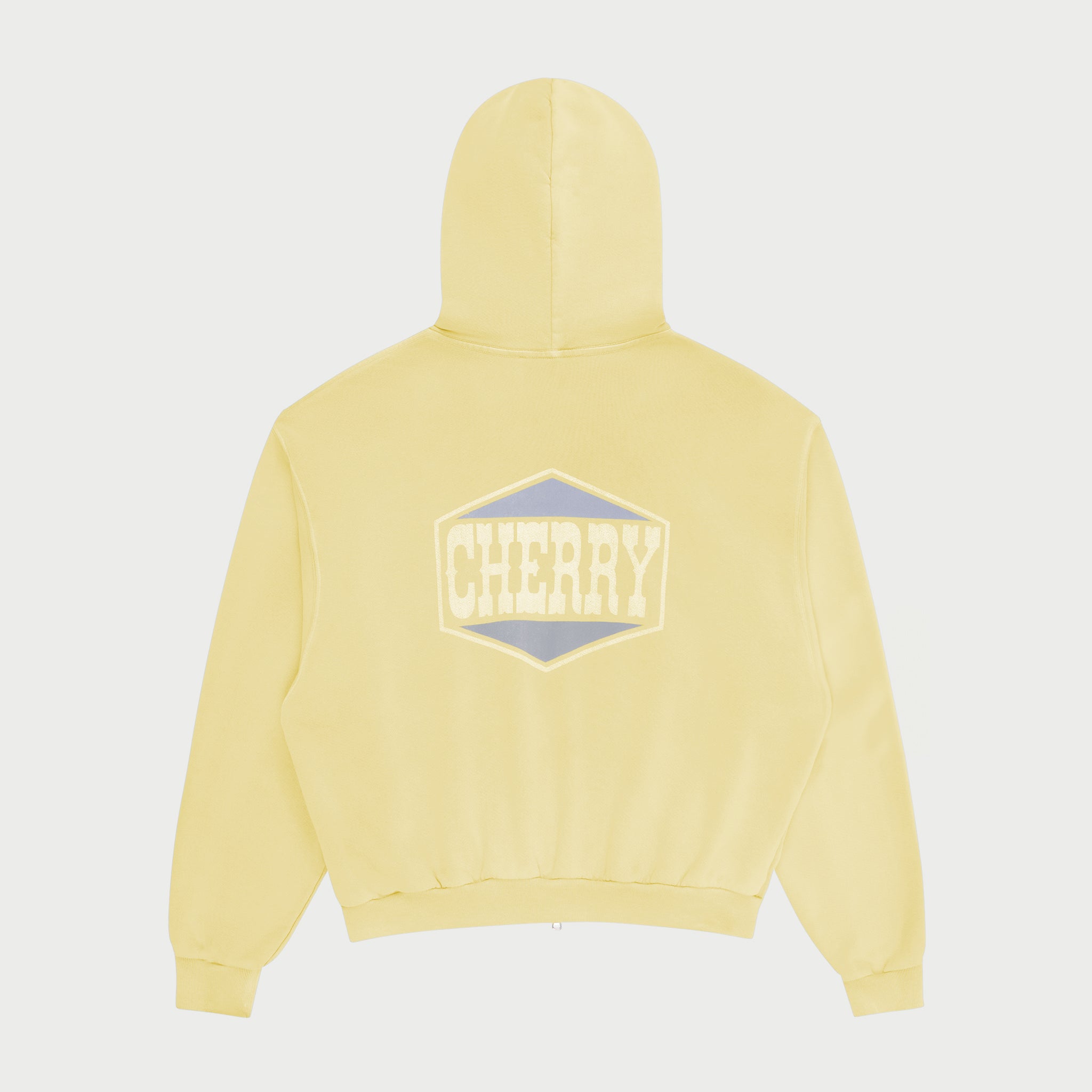 Off Road Zip-Up Hoodie (Canary)