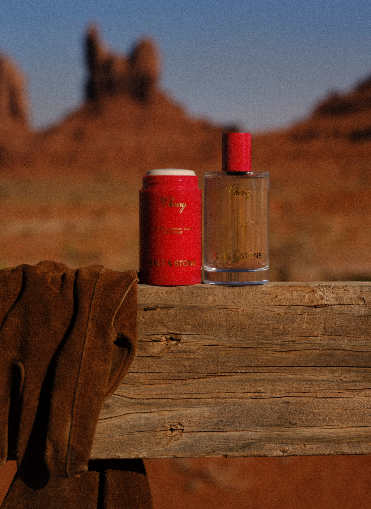Cherry x Salt & Stone editorial image