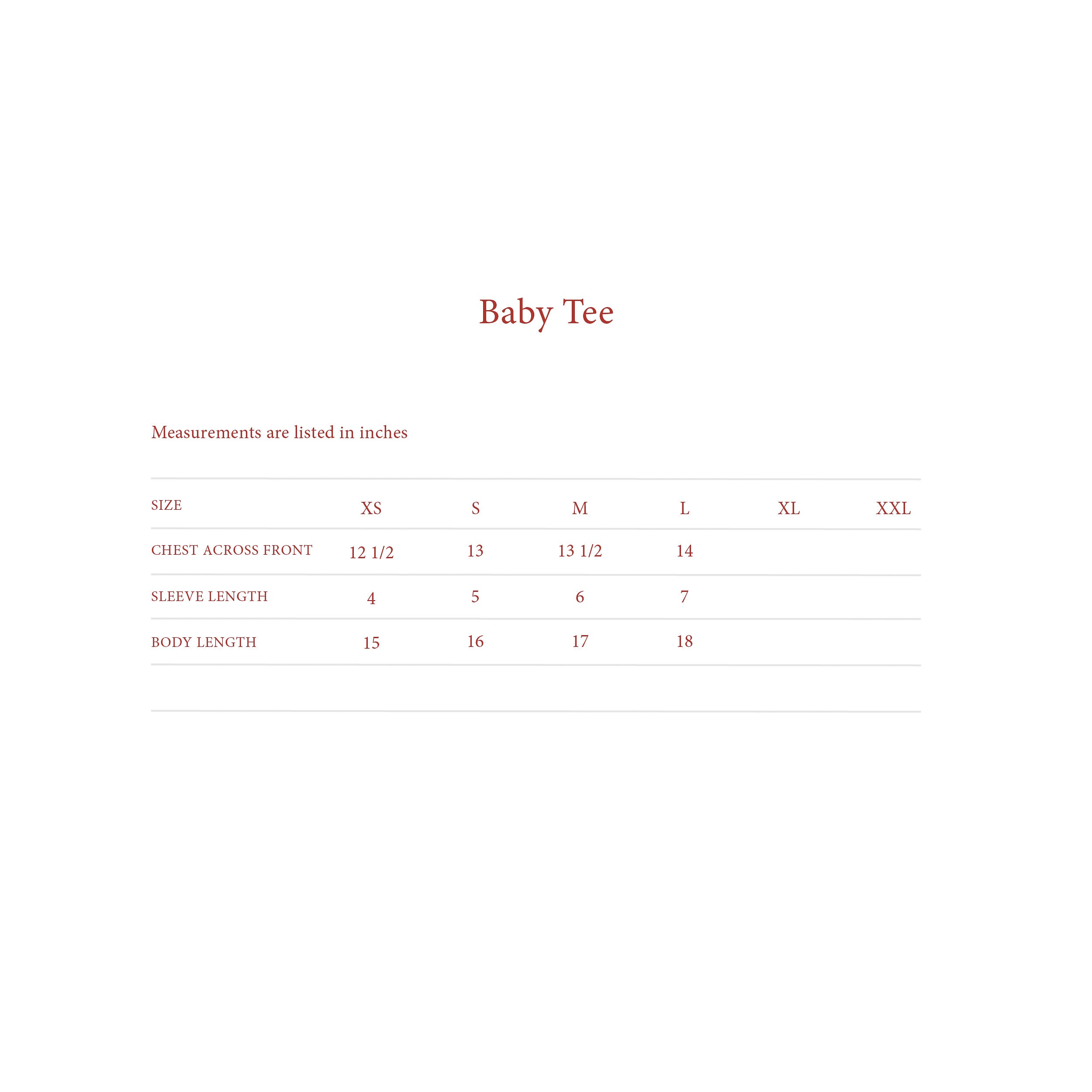 Lake Baby Tee (White) – CHERRY LA