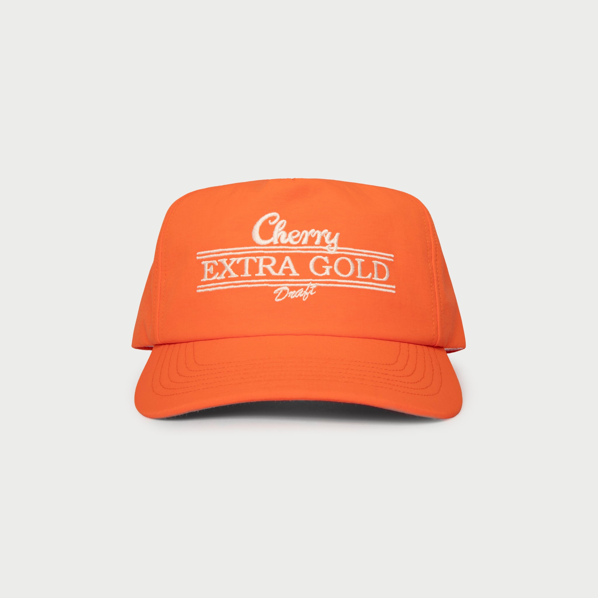 Extra Gold Nylon 5 Panel (Tangerine)