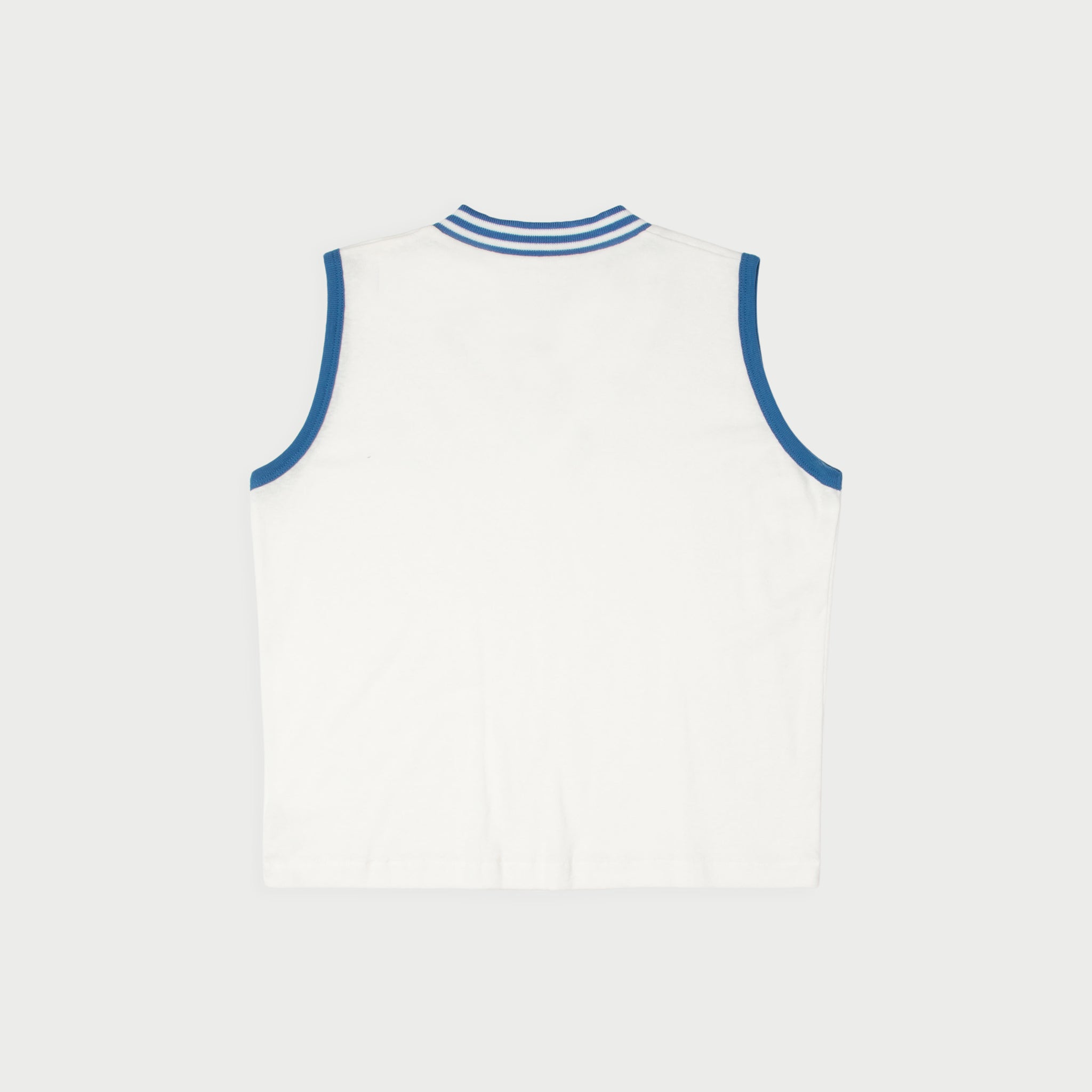 Baby V-Neck Tank Top (White)