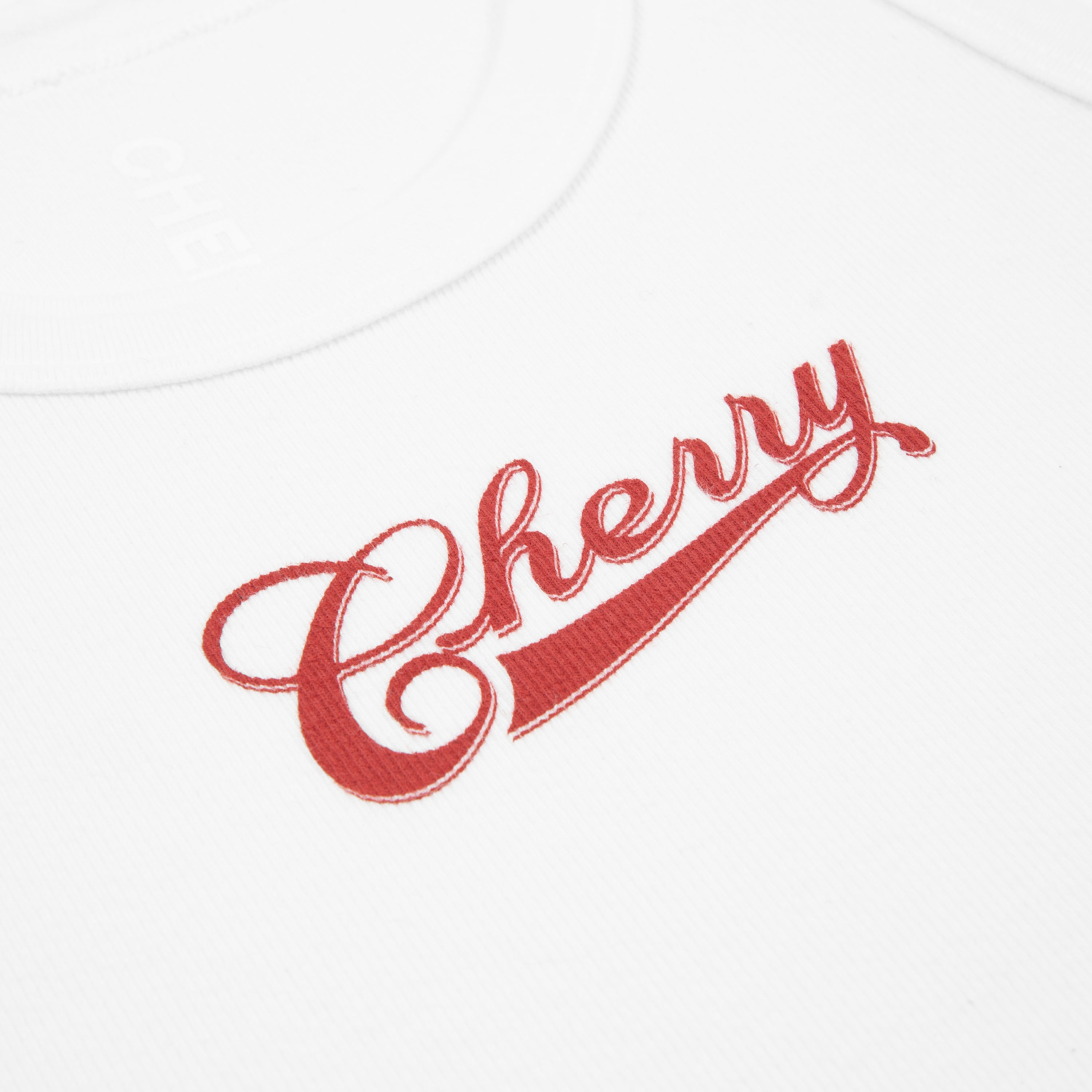 Cherry Diner Tank Top (White)