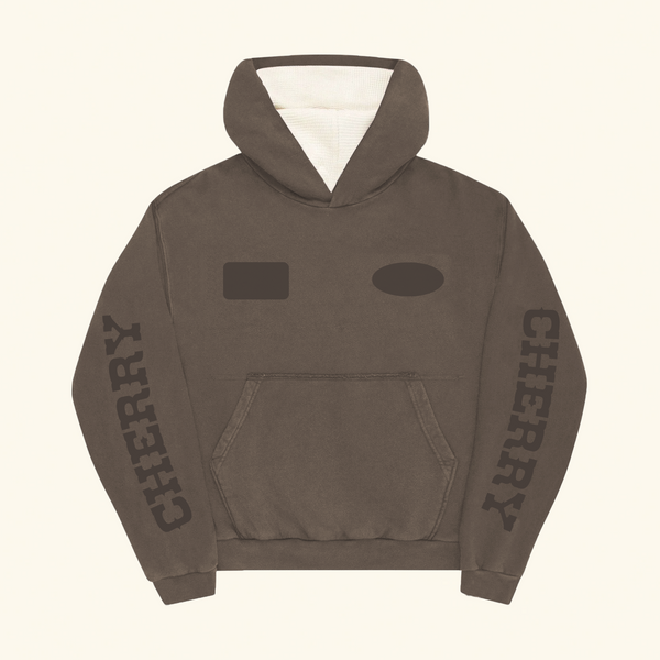 Sun Faded Patch Thermal Hoodie (Steel) – CHERRY LA