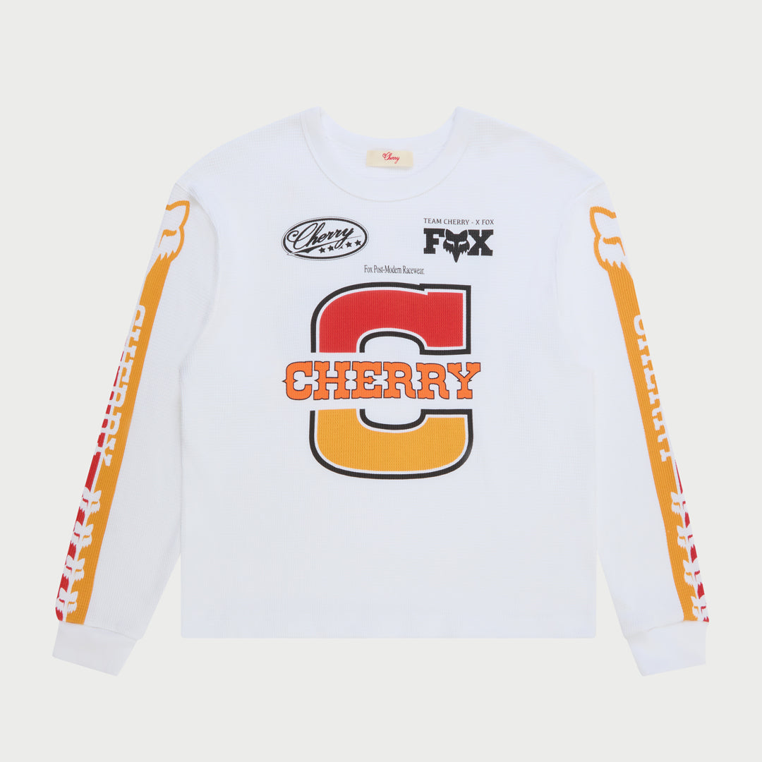 Fox X Cherry Moto Jersey (Cream)