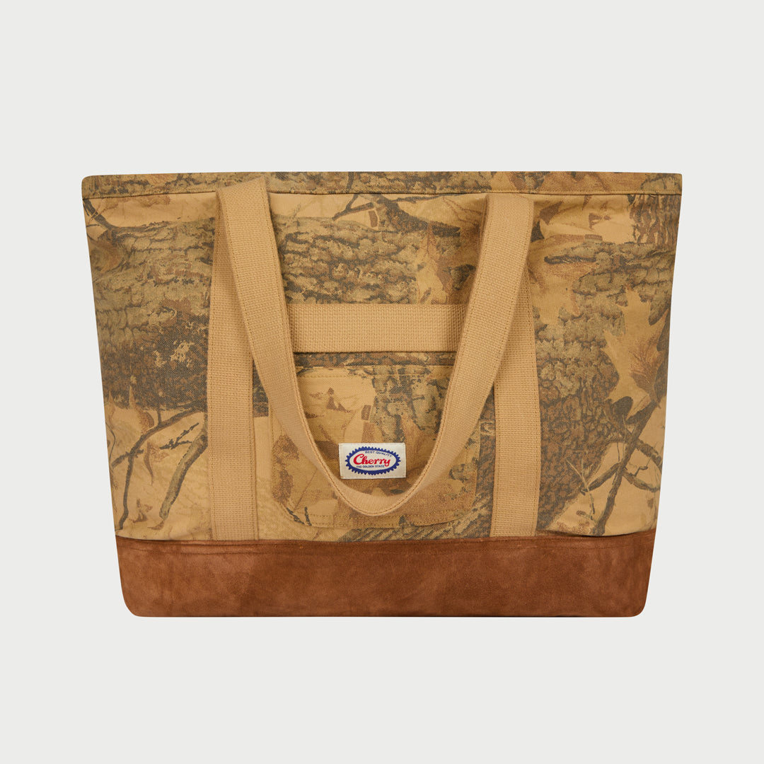 Canvas Tote Bag (Mossy Oak Camo)