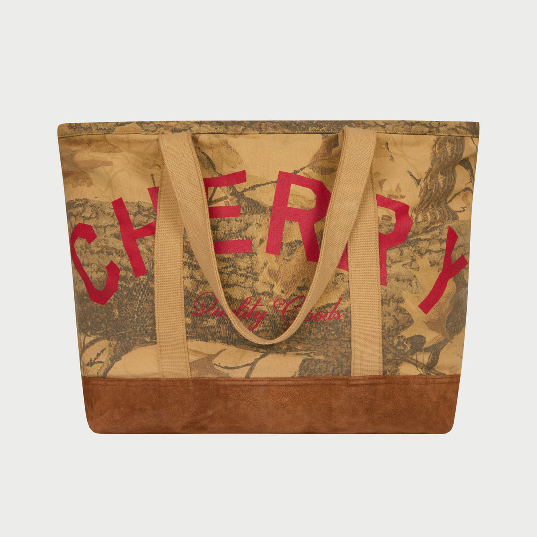 Canvas Tote Bag (Mossy Oak Camo)