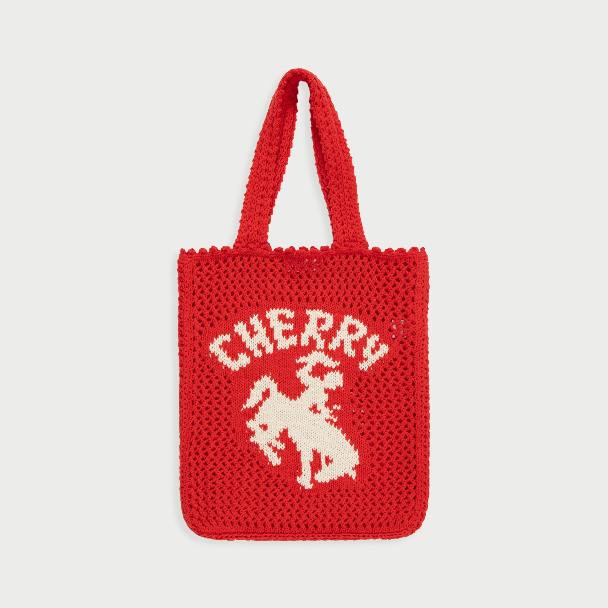 Knit Summer Bag (Red)