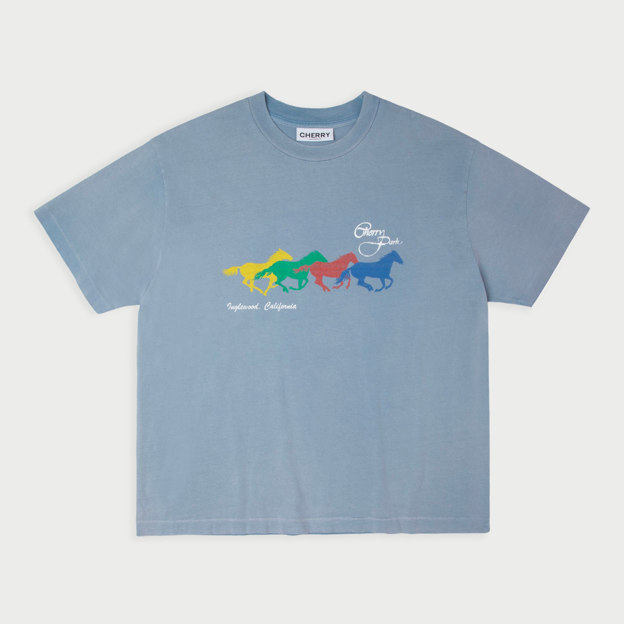 Cherry Parks Boxy Tee (Sky Blue)