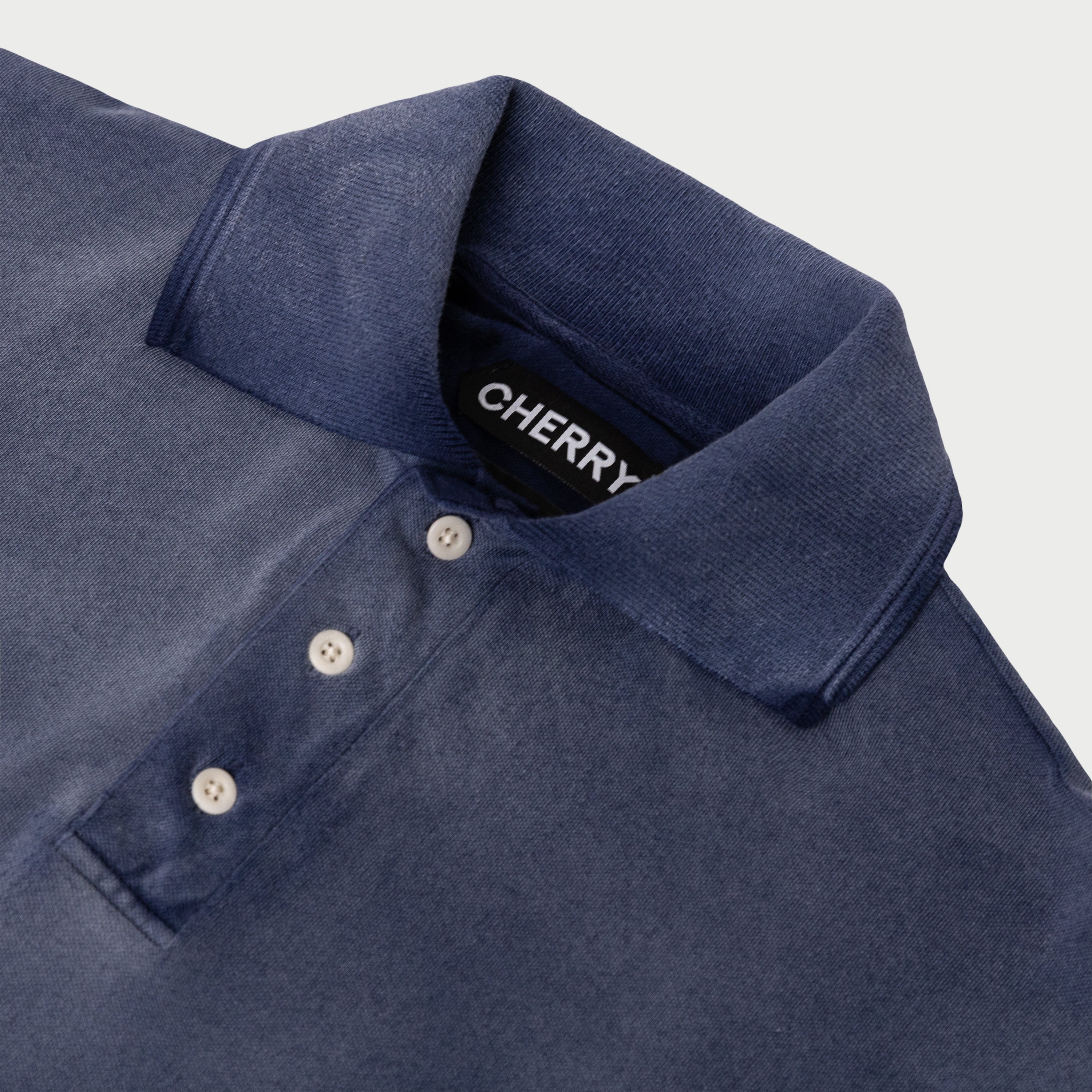 Vintage Polo (Navy) – CHERRY LA